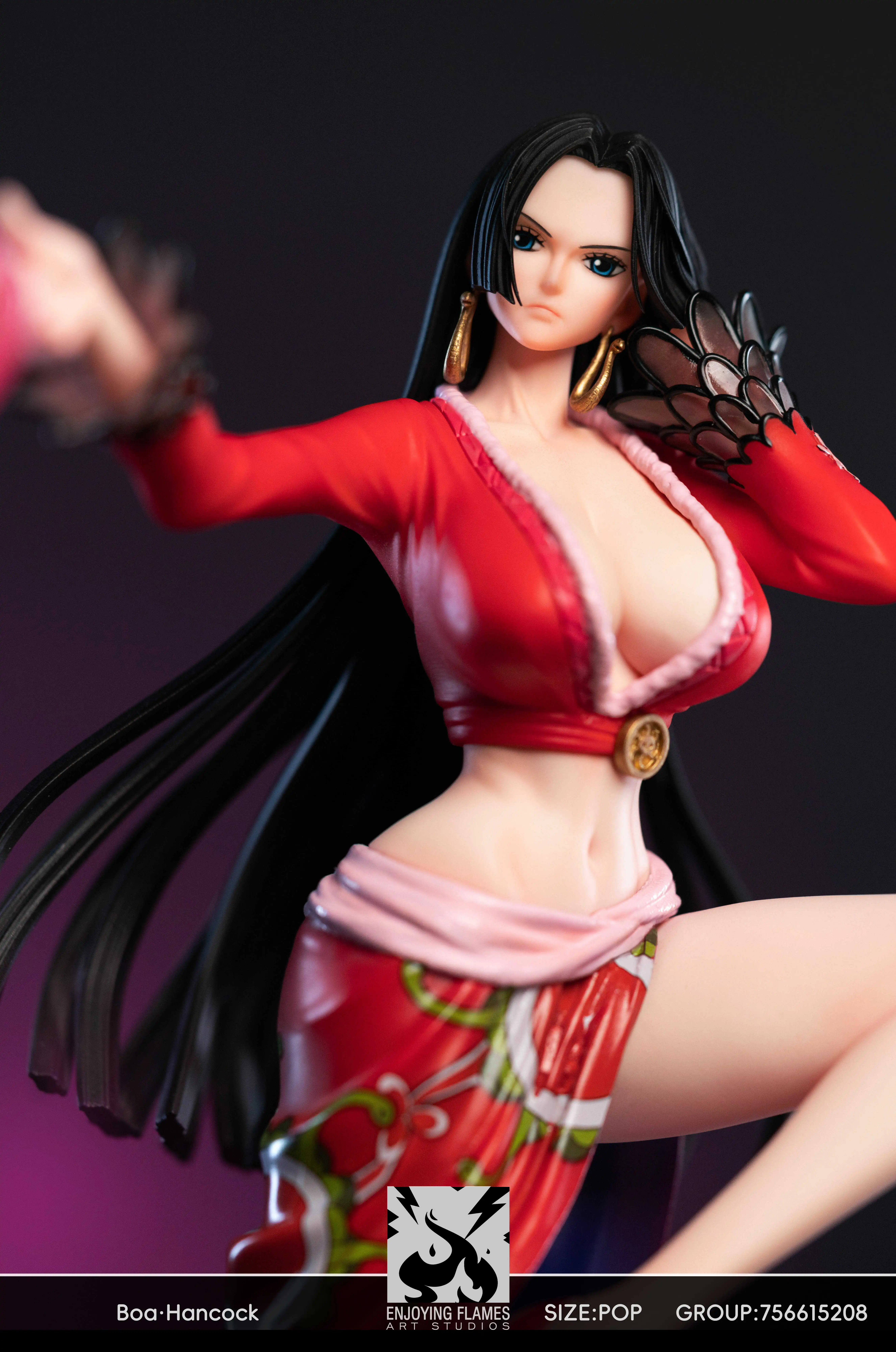 【Last one】POP Scale Boa Hancock-Enjoying Flames studio