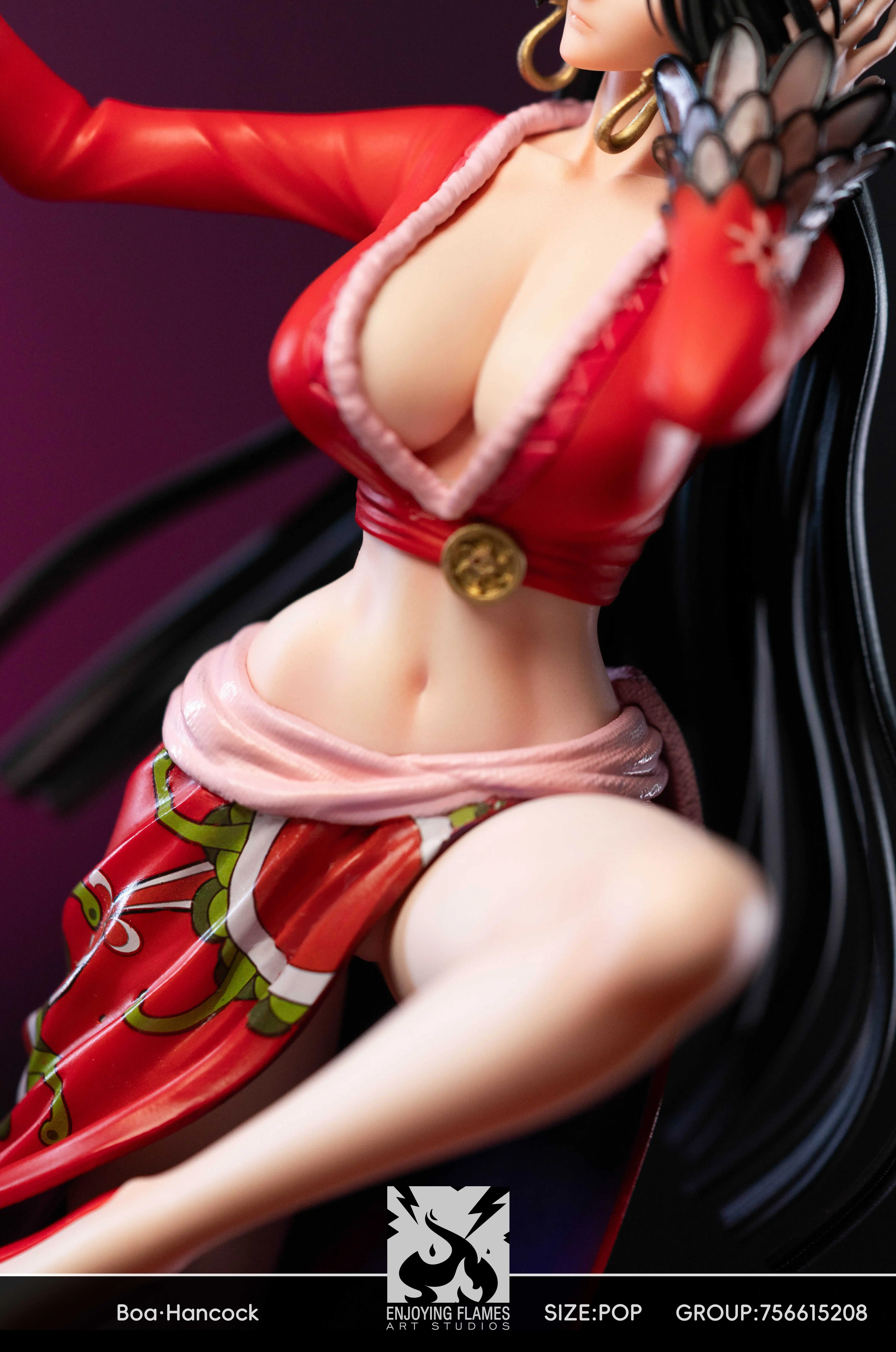 【Last one】POP Scale Boa Hancock-Enjoying Flames studio