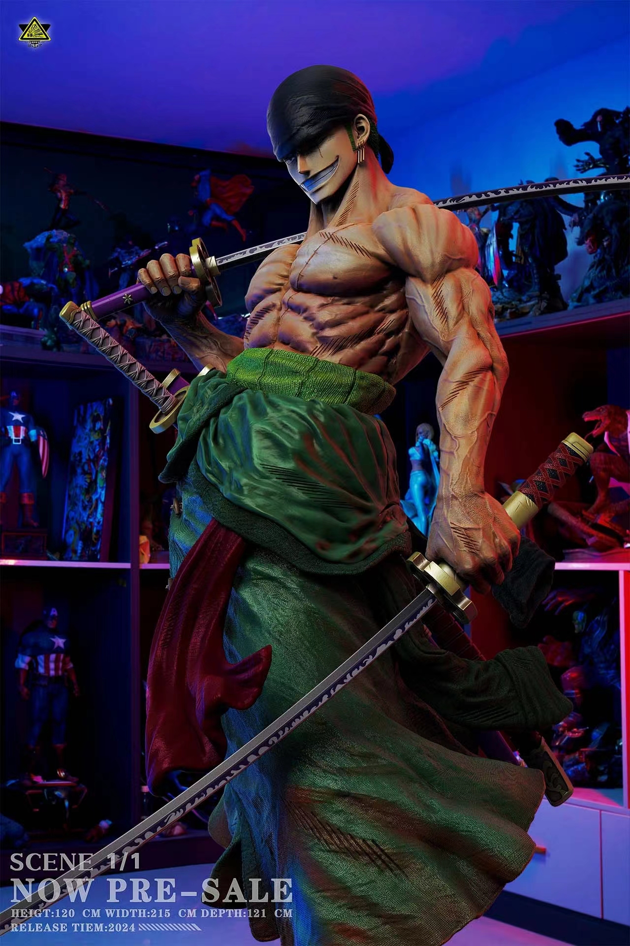 【Sold out】1/1 Scale Zoro-SuperBomb Studio