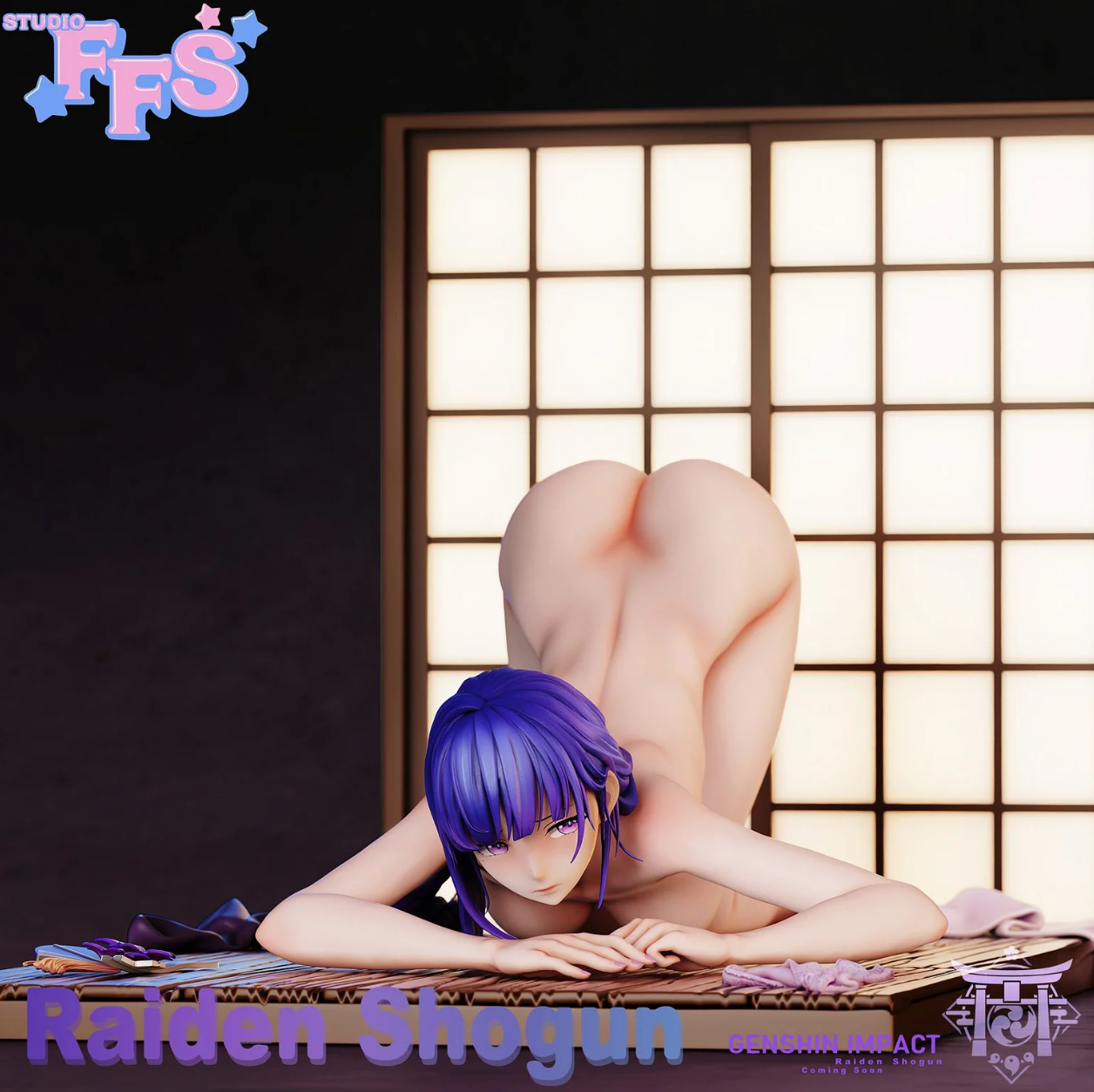 【Sold out】1/6 Scale Determination & Defeat Series Raiden Shogun-Genshin Impact-FFS Studio