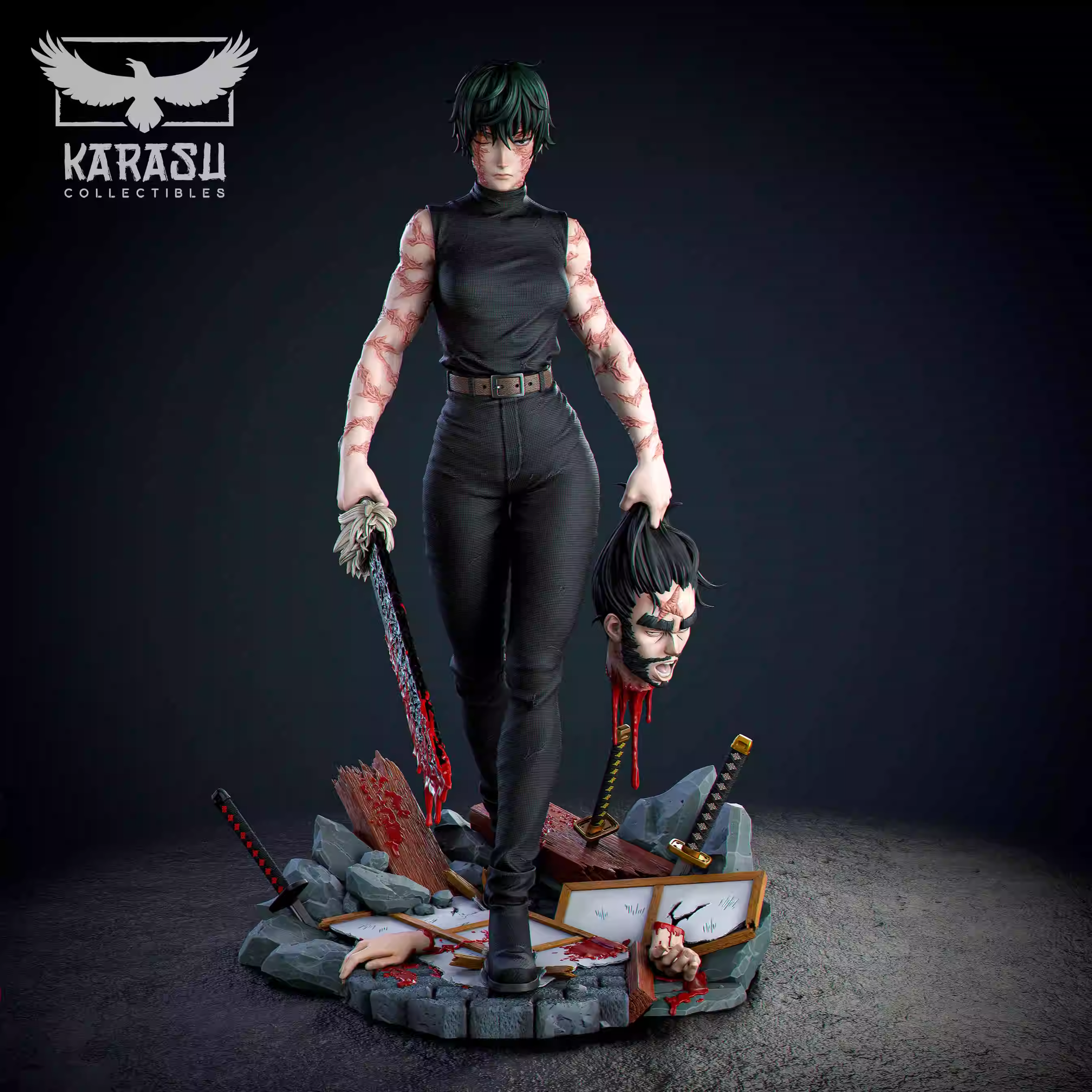 【Re-stock】1/6 Scale Zenin Maki-Karasu Collectibles Studio