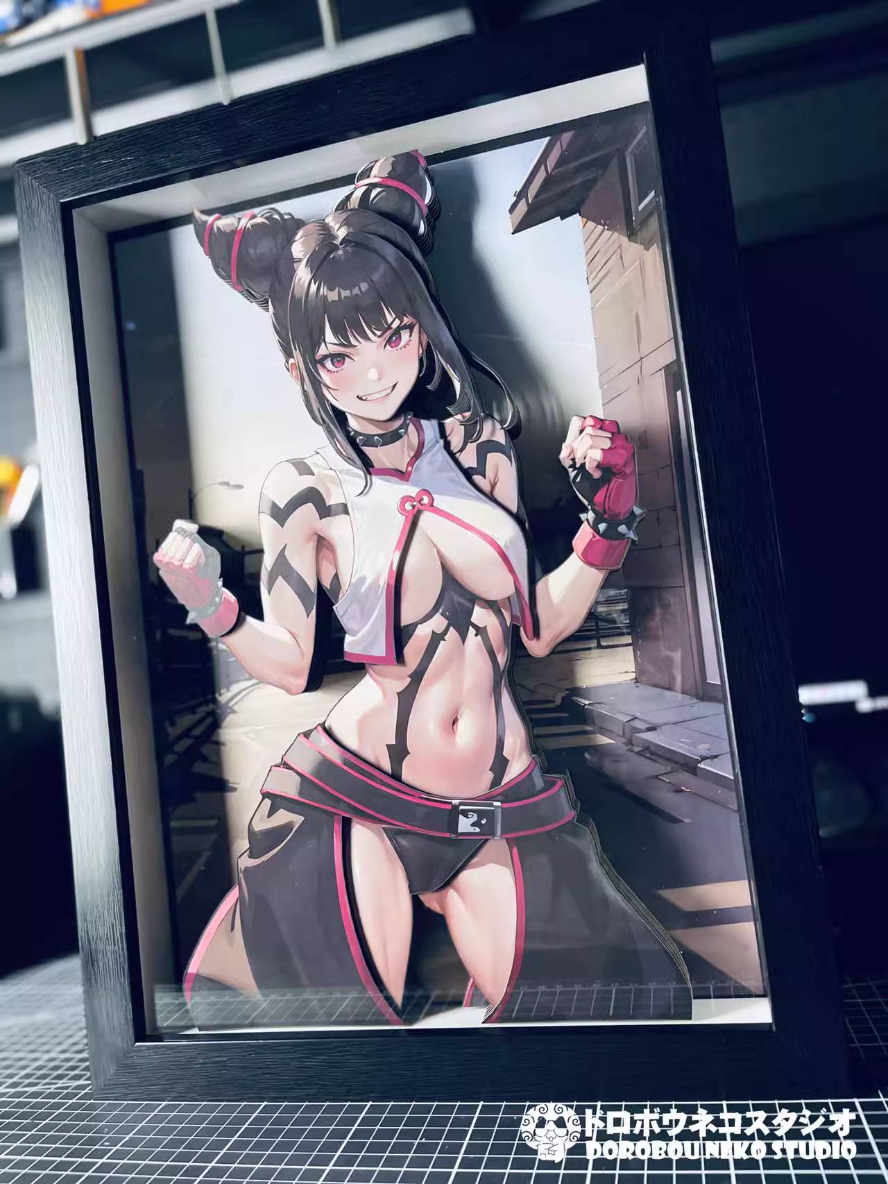 【In stock】DSMG-070 Decorative Painting of Han Juri-Street Fighter(SF)-Dorobou Neko Studio