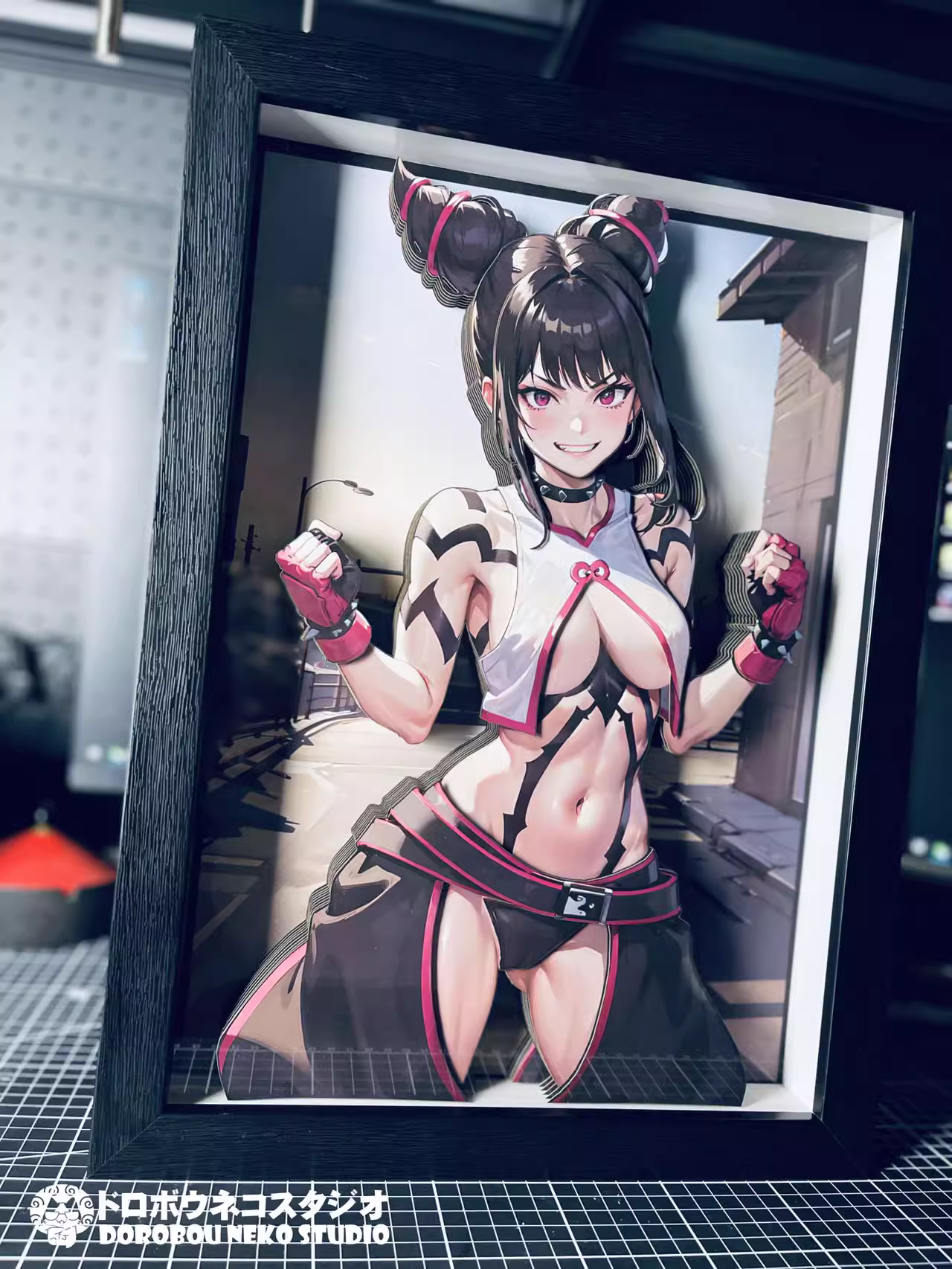 【In stock】DSMG-070 Decorative Painting of Han Juri-Street Fighter(SF)-Dorobou Neko Studio