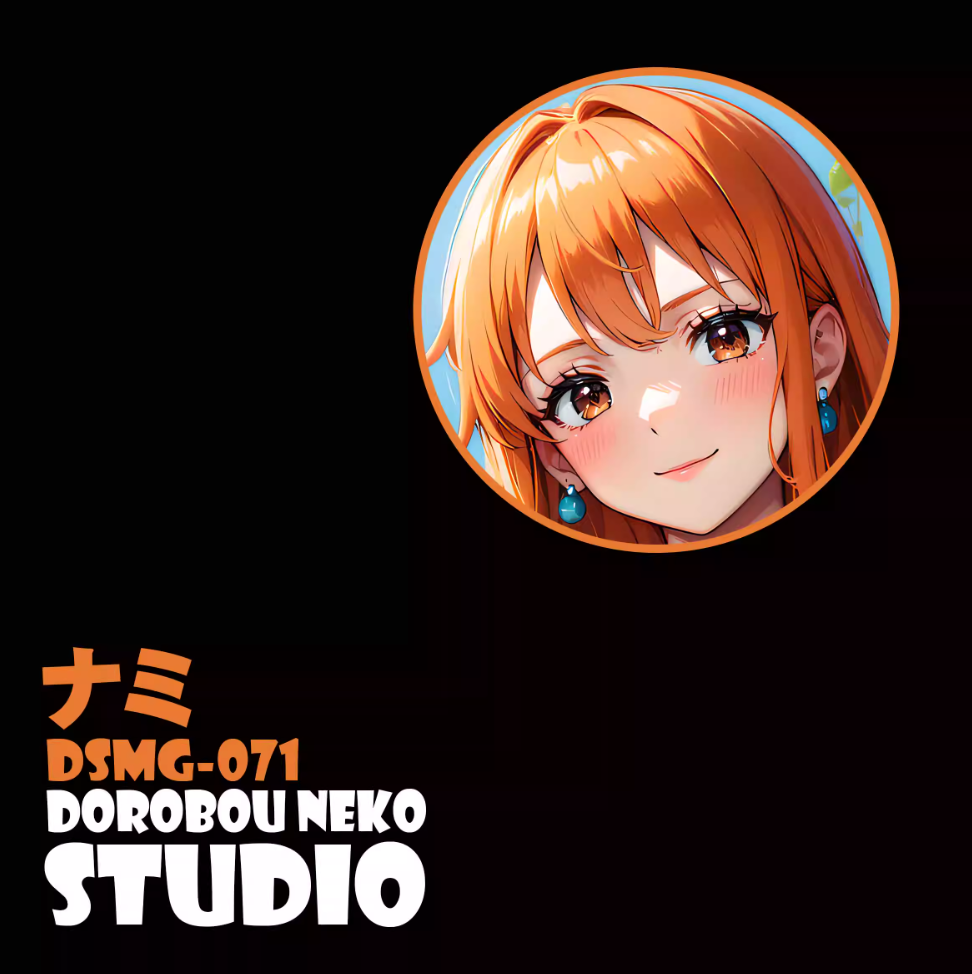 【In stock】DSMG-071 Decorative Painting of Nami-Dorobou Neko Studio