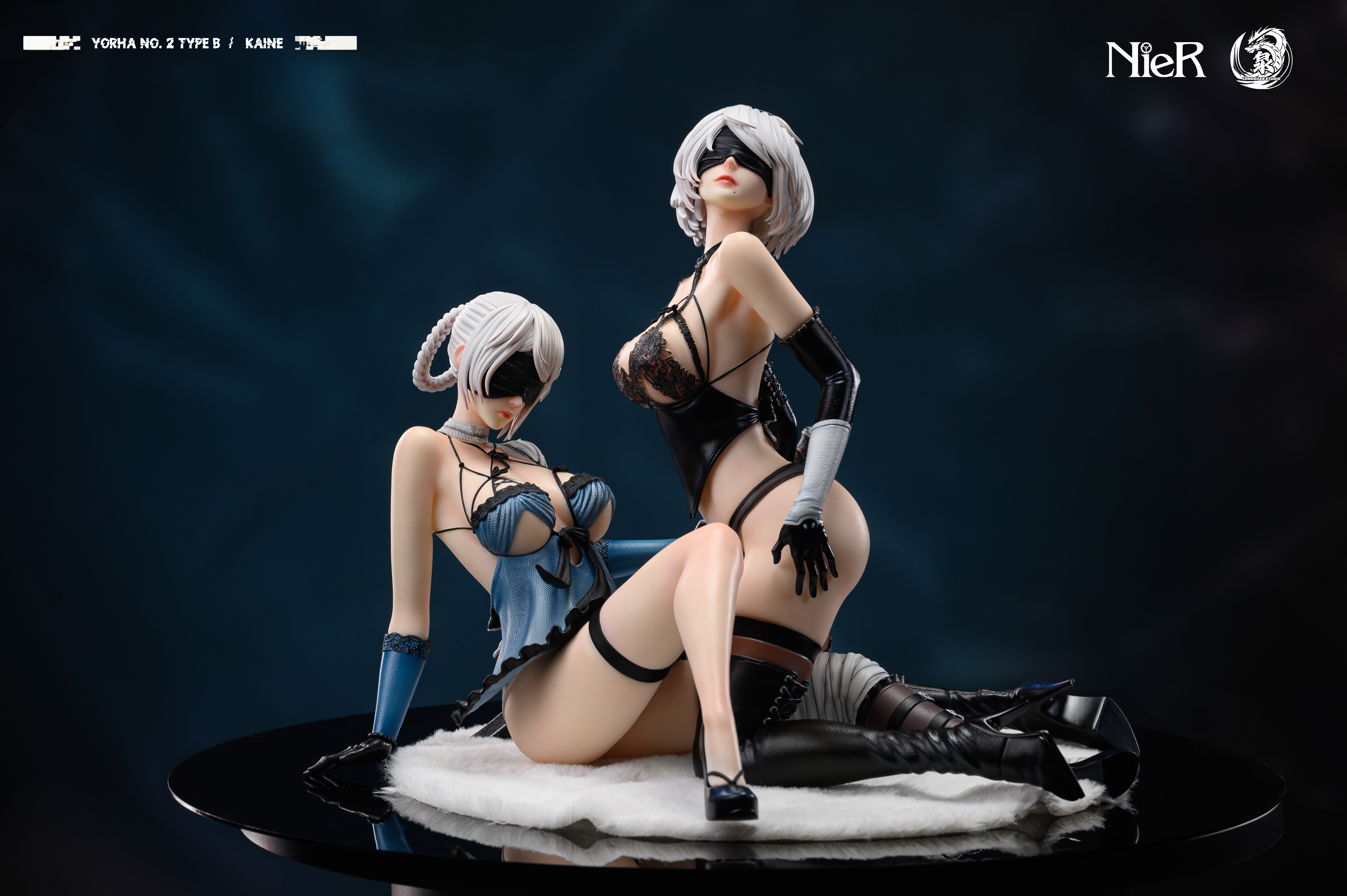 【Pre-sale closed】1/4 Scale 2B & Kaine-NieR:Automata-LongQuan studio