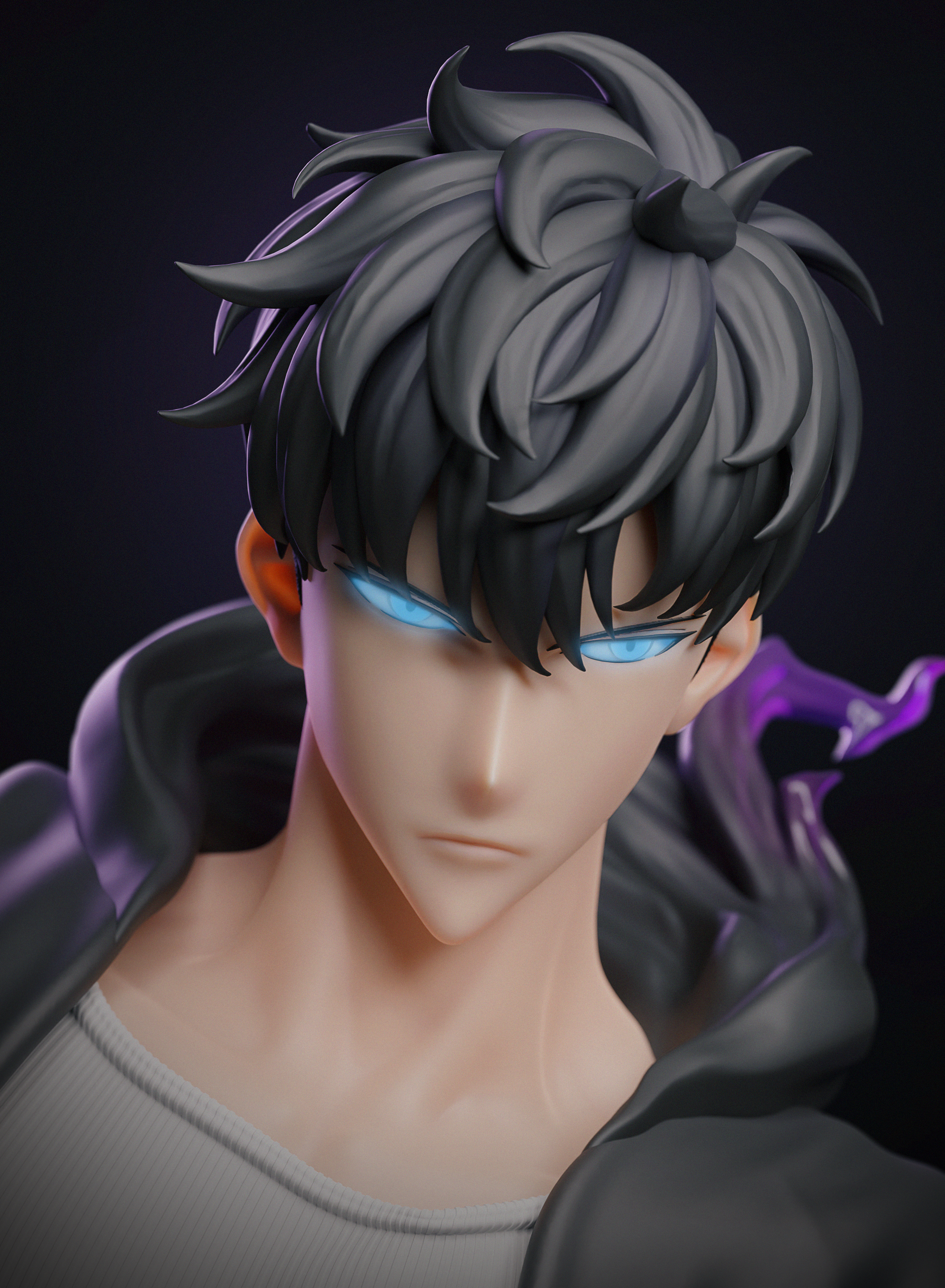 【Pre-sale】1/6 & 1/4 Scale The Shadow Monarch Awakening Jin Woo-Other Series-Player 1 Studio