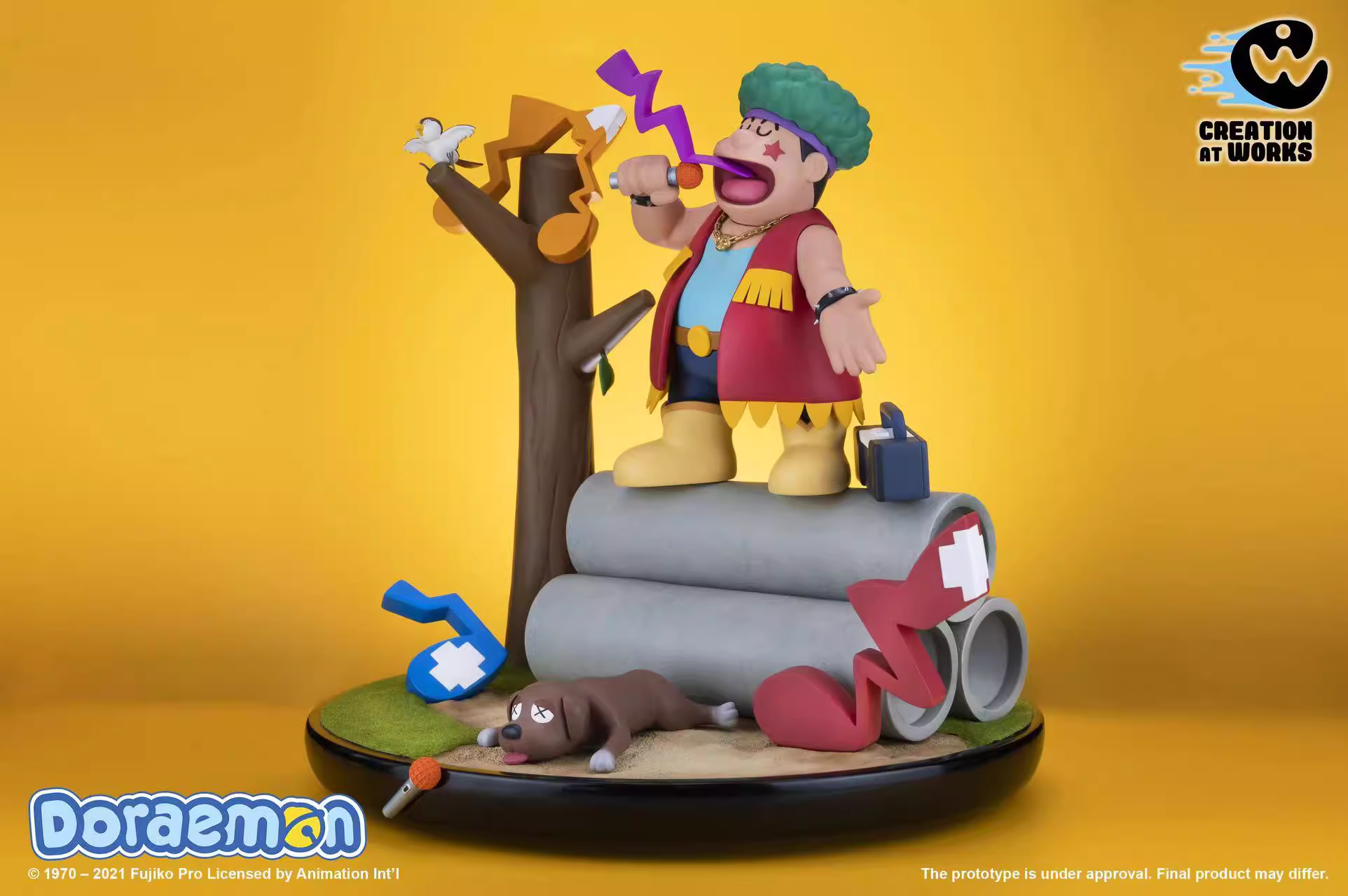 【In stock】1/6 Scale Doraemon & Gouta Takeshi-Doraemon-Creation At Works Collectibles