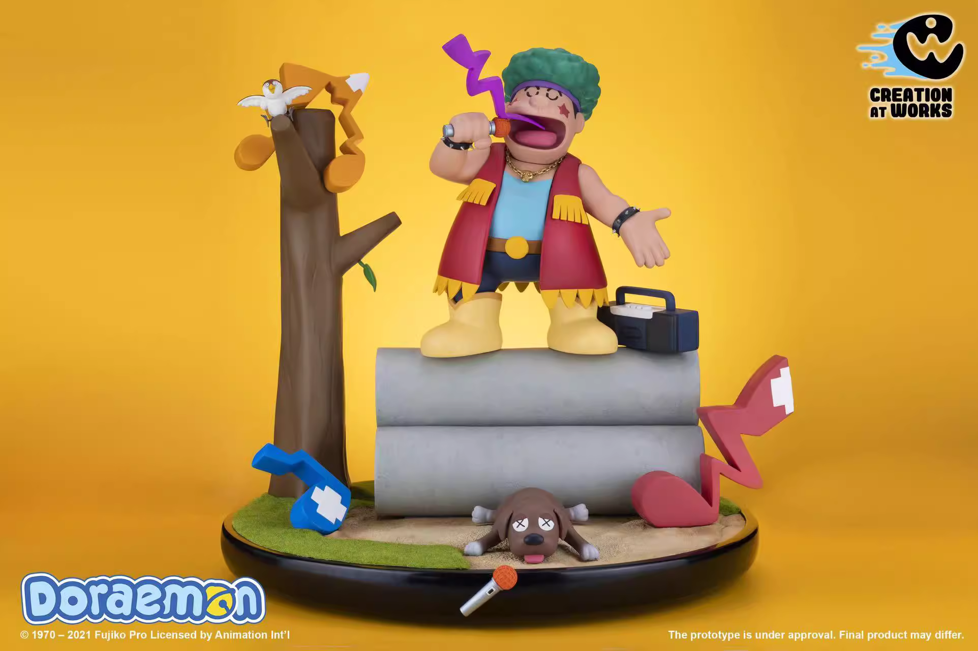 【In stock】1/6 Scale Doraemon & Gouta Takeshi-Doraemon-Creation At Works Collectibles