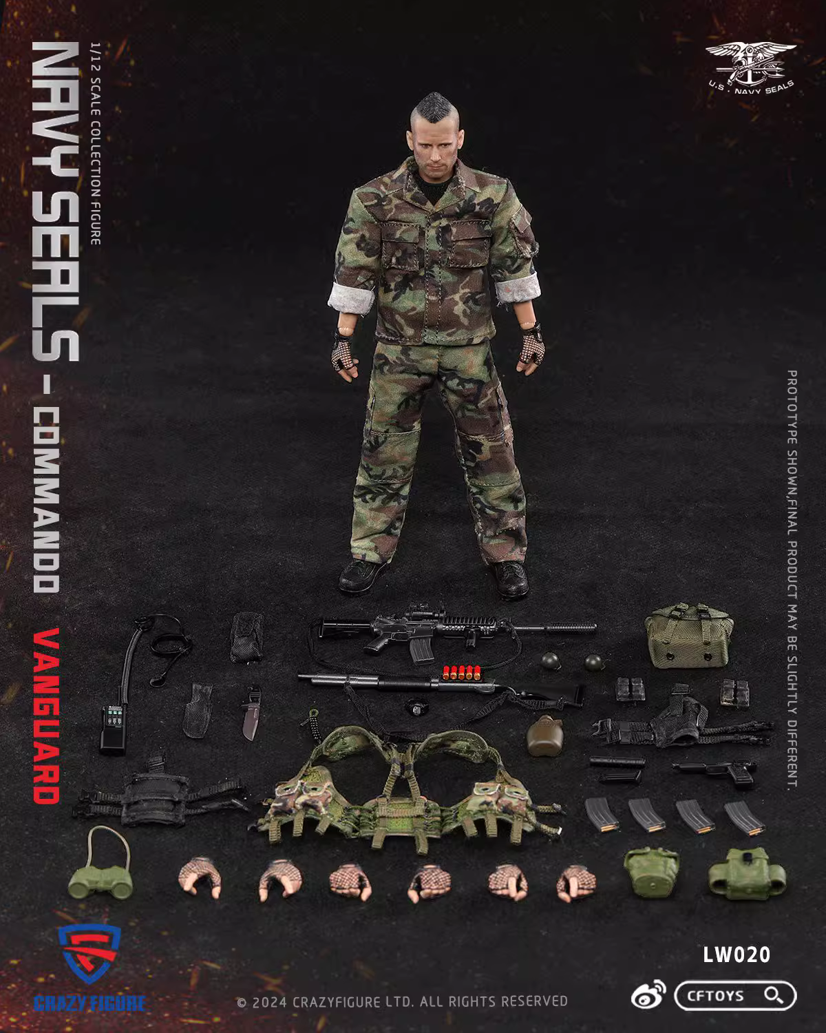 【Pre-sale】1/12 Scale Seal Special Forces-Other Series-CFTOYS Studio