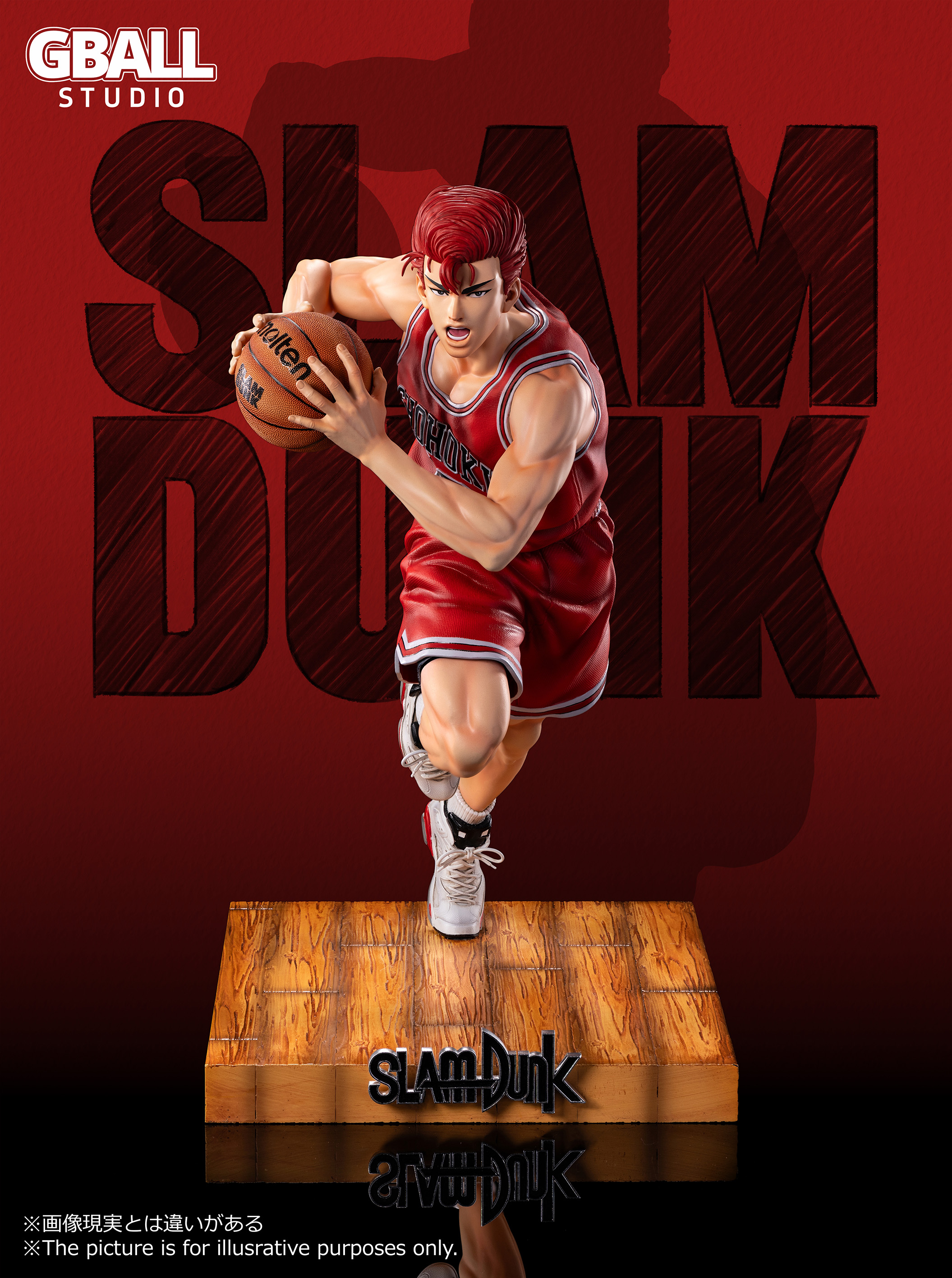 【Sold out】1/4 & 1/6 Scale Sakuragi Hanamichi & Rukawa Kaede-Slam Dunk-GBALL Studio