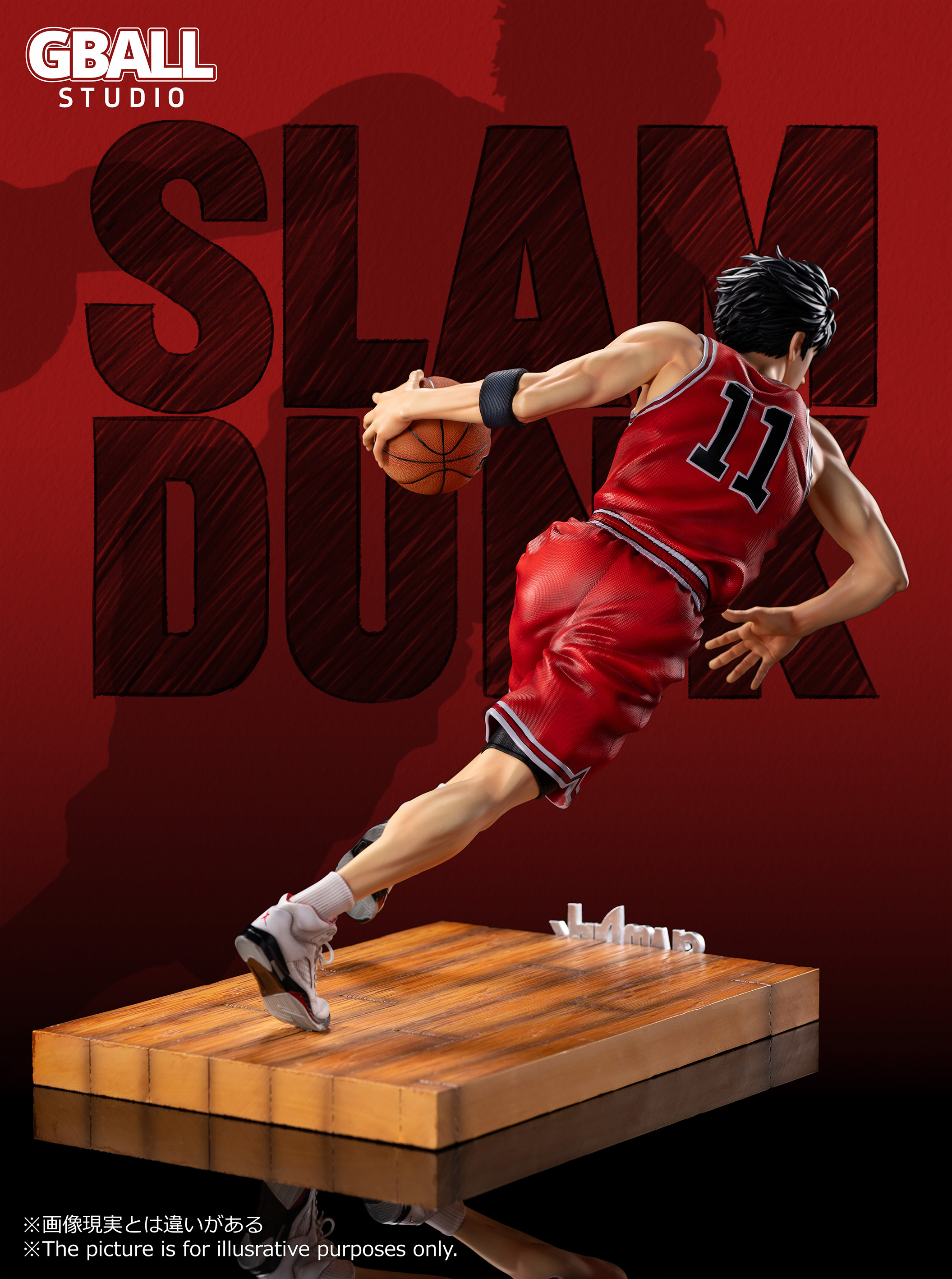 【Sold out】1/4 & 1/6 Scale Sakuragi Hanamichi & Rukawa Kaede-Slam Dunk-GBALL Studio