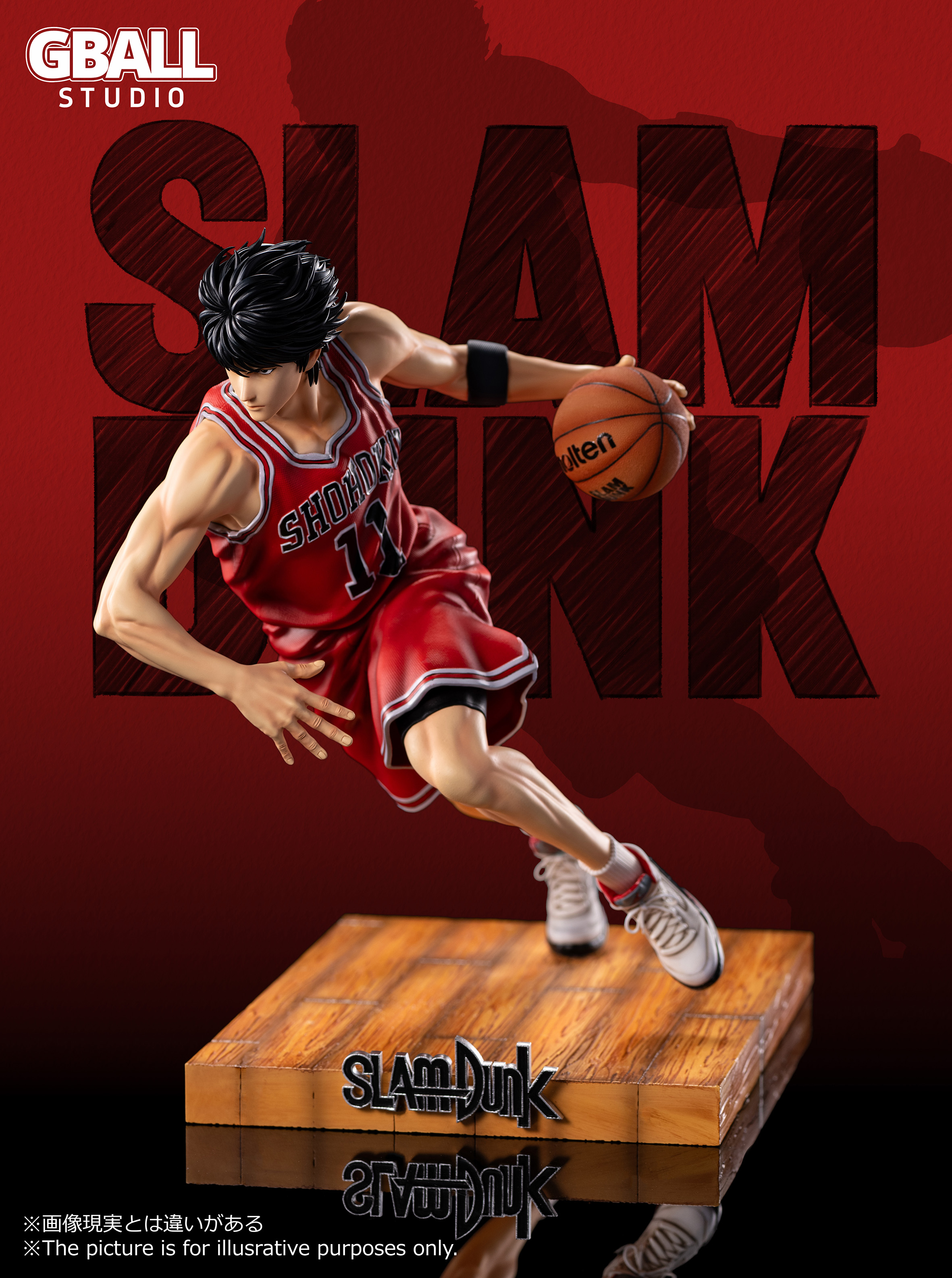 【Sold out】1/4 & 1/6 Scale Sakuragi Hanamichi & Rukawa Kaede-Slam Dunk-GBALL Studio