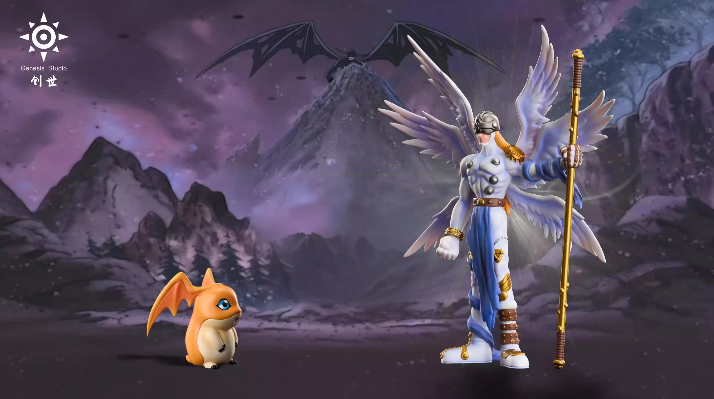 【Pre-sale】Angemon & Patamon-Digimon Adventure-Genesis Studio