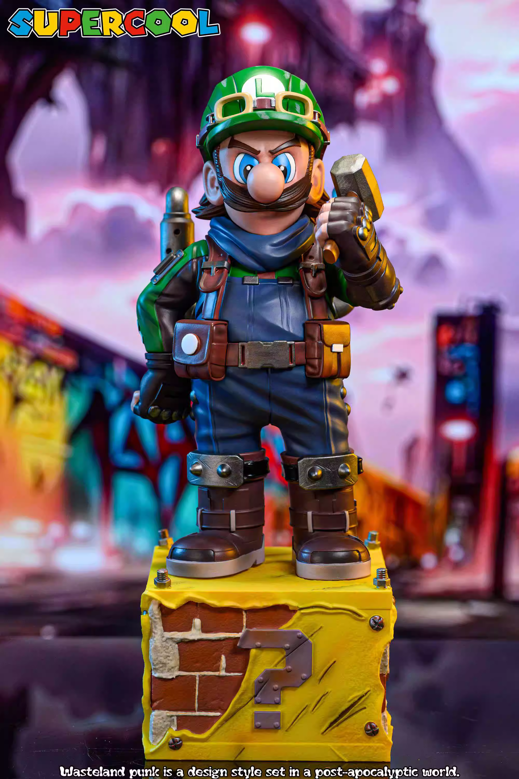 【Pre-sale】Plumbing Maintenance Worker Mario-Super Mario Bros.-SUPERCOOL Studio