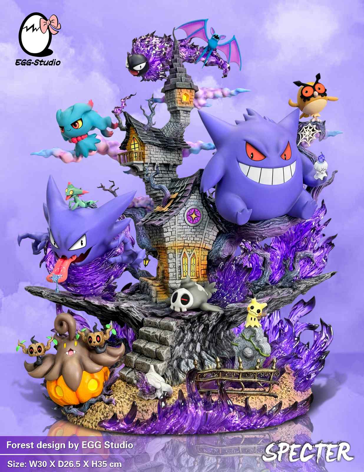 【Sold out】Ghost Type Family-Pokemon-EGG Studio