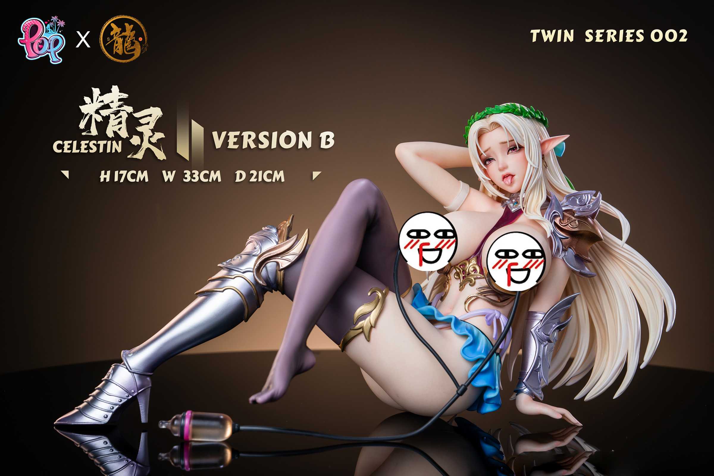 【Sold out】1/4 Scale Olga Discordia & Celestine Lucullus-Mahou Kaiju-Dragon Studio