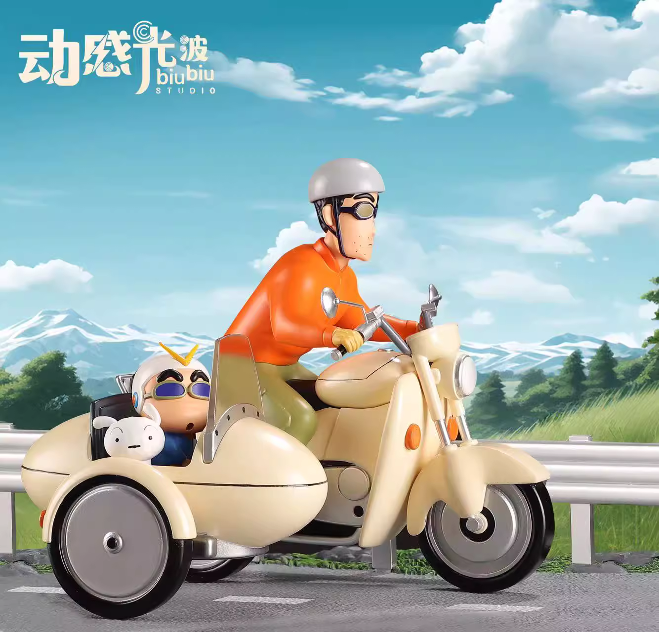 【Pre-sale】Locomotive 野原 しんのすけ & Nohara Hiroshi-Crayon Shin-chan-BiuBiu Studio
