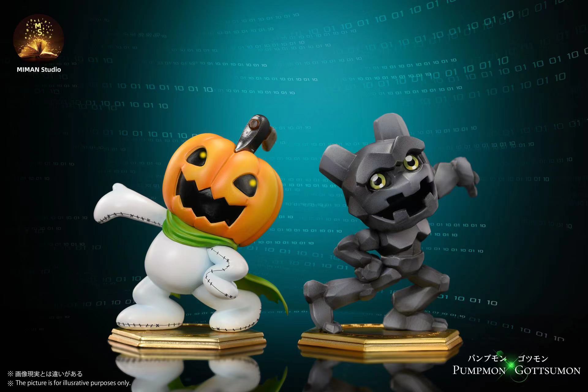 【Pre-sale closed】Pumpmon & Cuttsumon-Digimon Adventure-MIMAN Studio