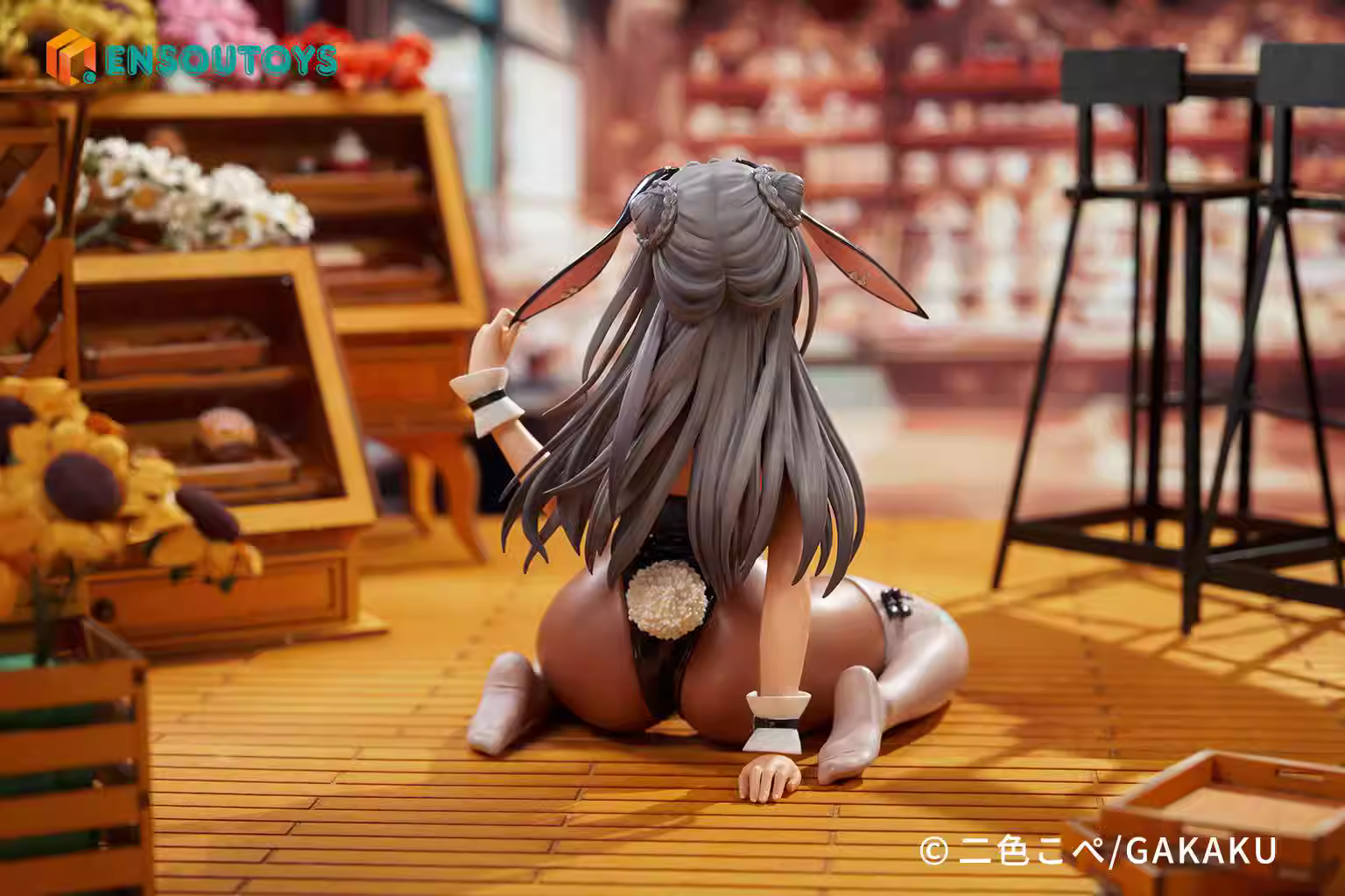【Pre-sale】1/5 Scale Black Bunny Sexy Girl-Other Series-ENSOUTOYS Studio