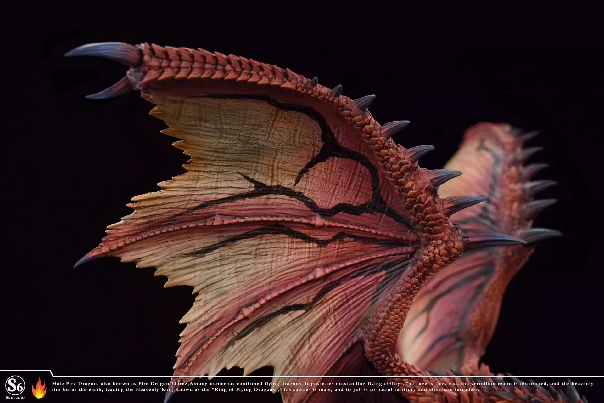 【Sold out】Male Fire Dragon-Monster Hunter-S6 Studio