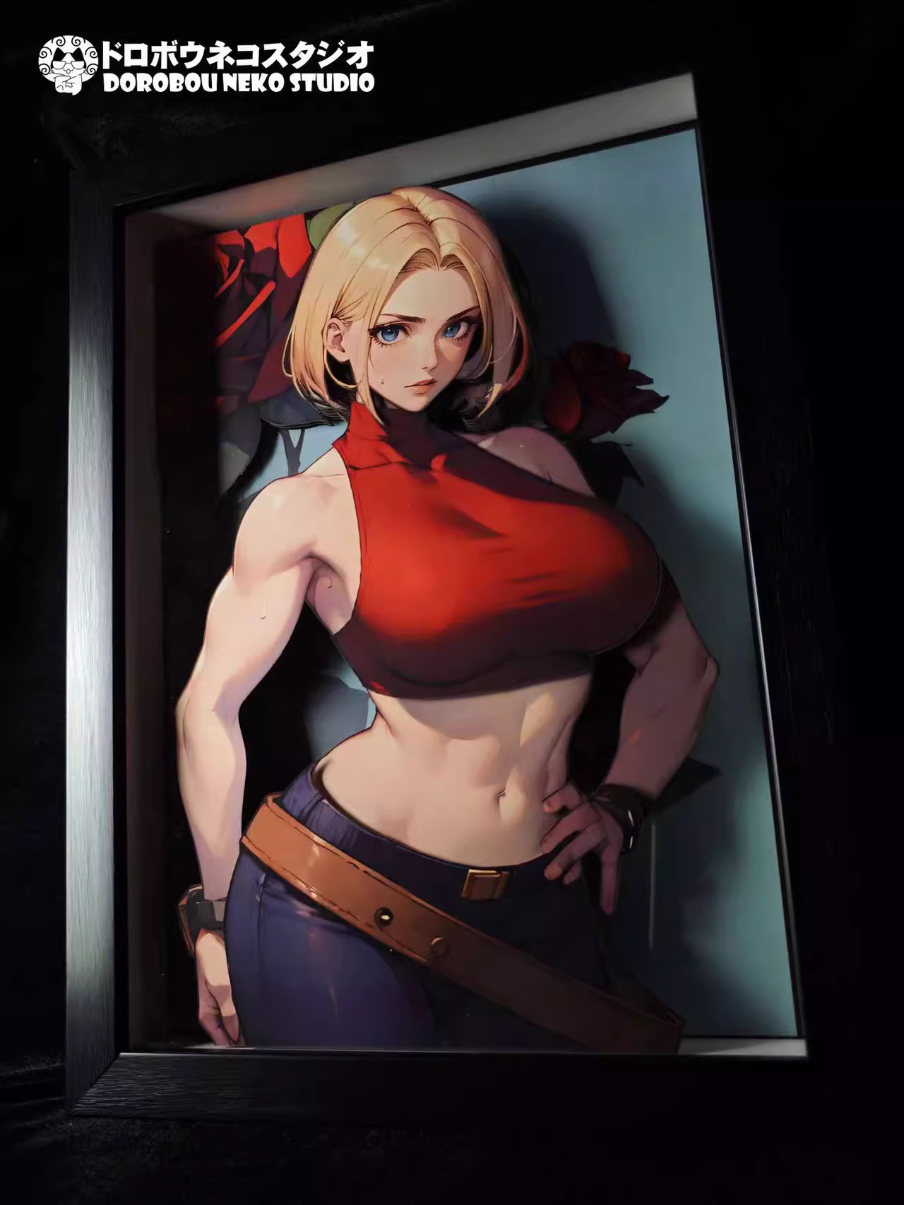 【In stock】DSMG-084 Decorative Painting of Blue Mary-The King Of Fighters-Dorobou Neko Studio