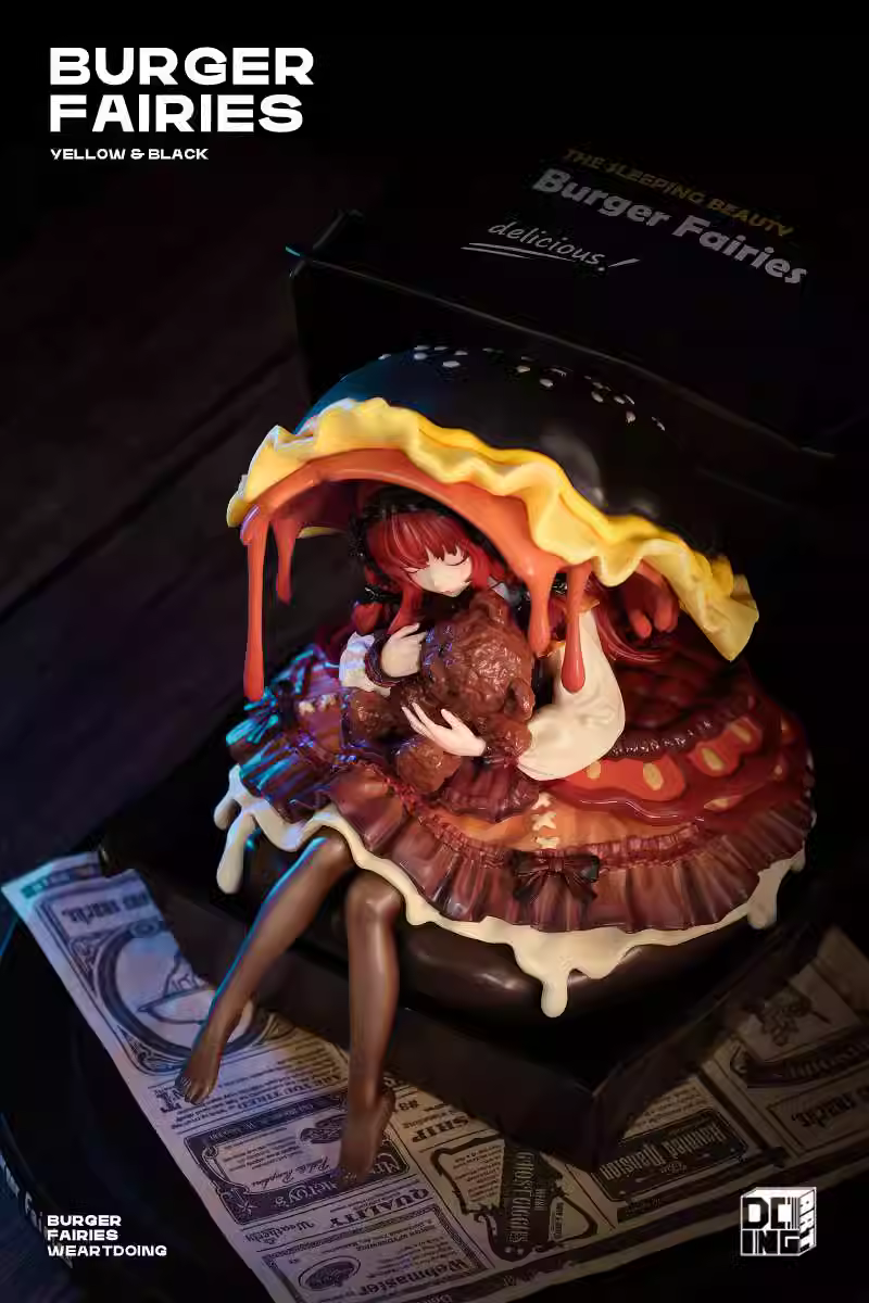 【Sold out】The Sleeping Beauty-Burger Fairies-Original Design-WeArtDoing
