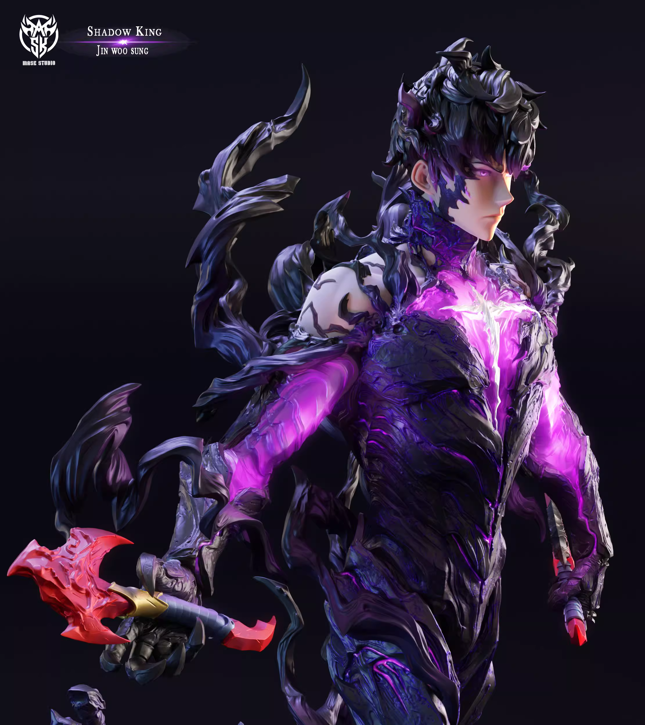 【Sold out】1/6 & 1/4 Scale Shadow King ChengXiaoYu-Mask Studio