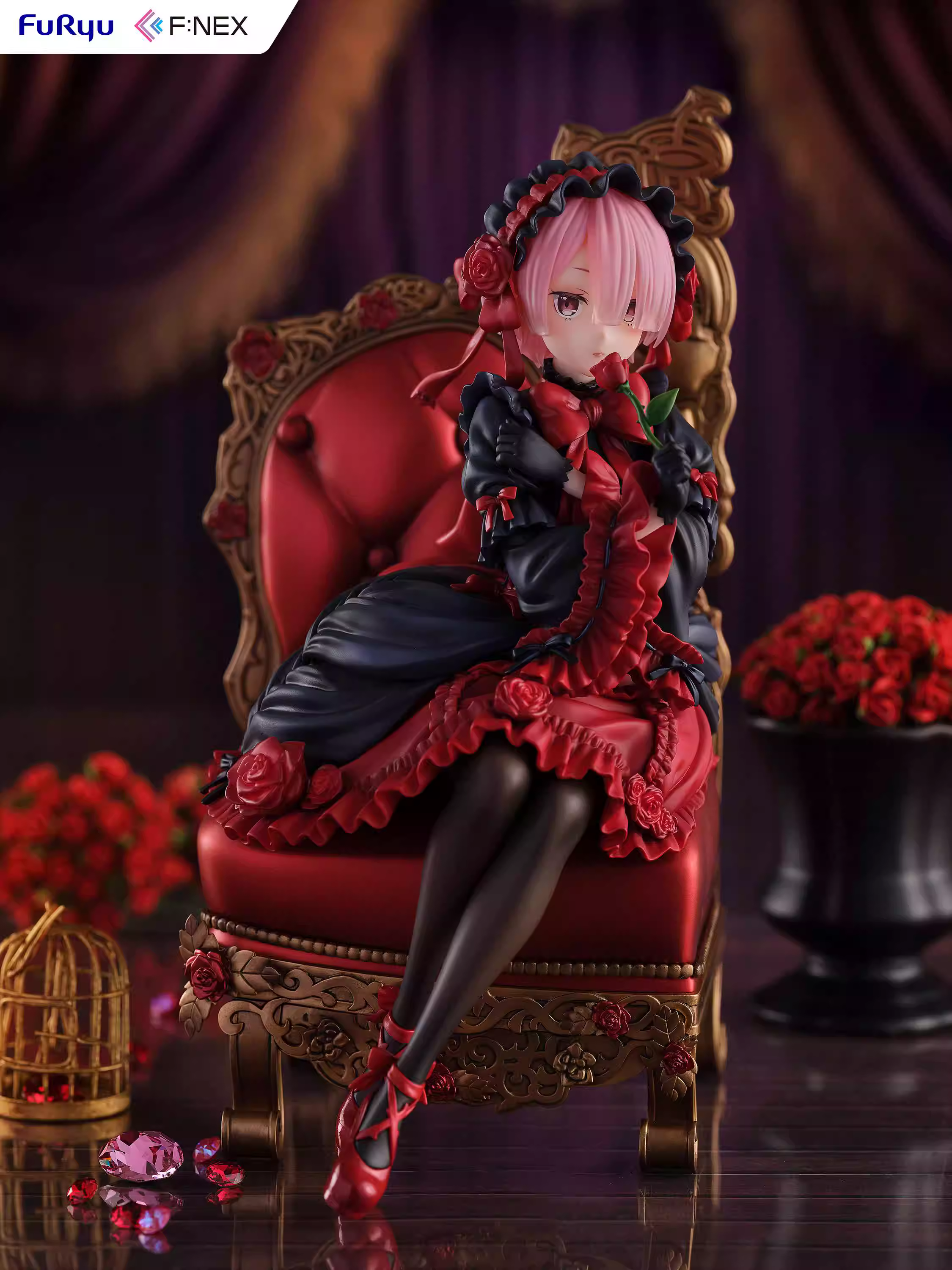 【In stock】1/7 Scale Gothic Ver Rem & Ram-Re:Starting Life From Zero in a Different World-F:NEX Studio