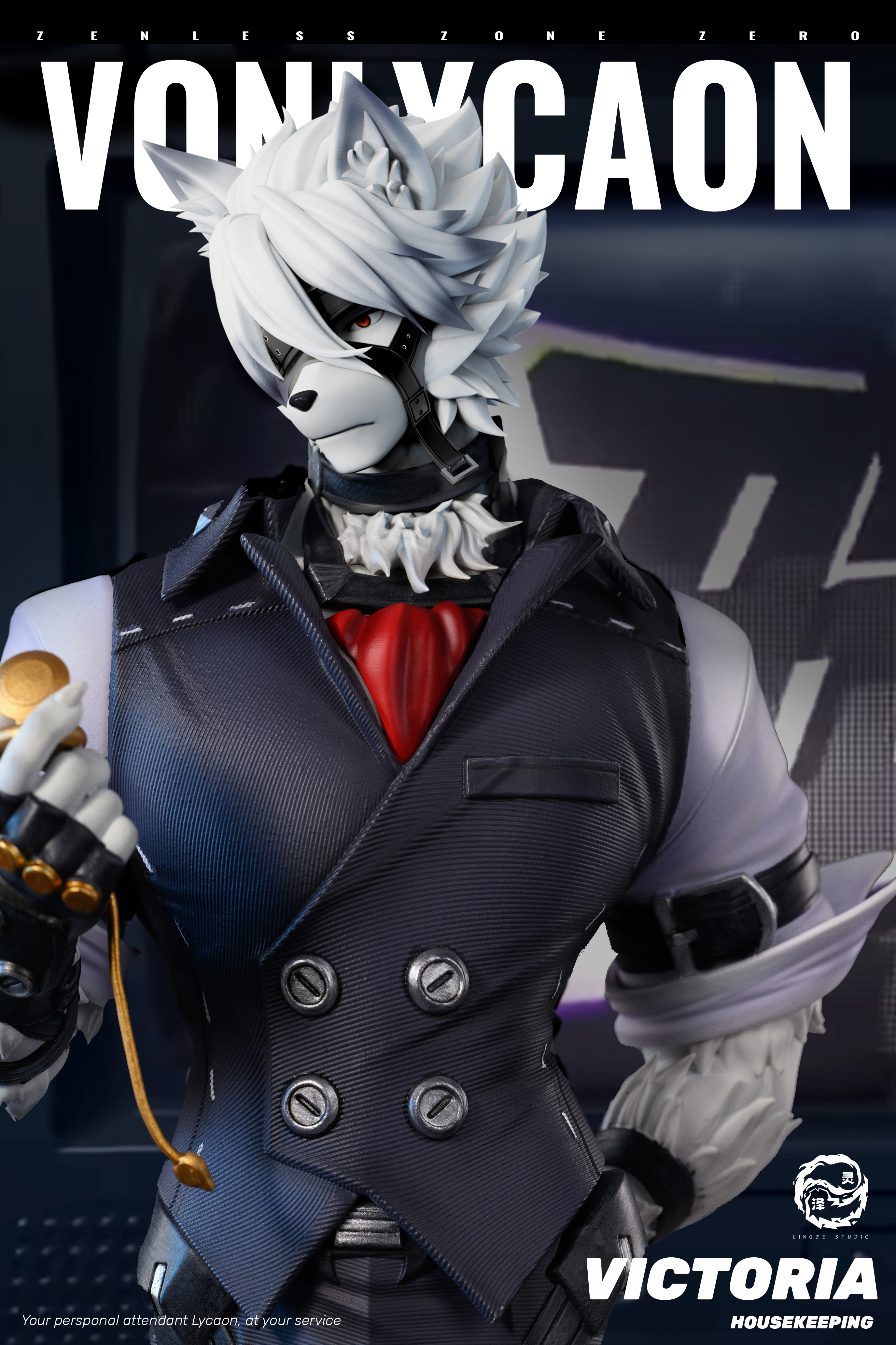 【Sold out】1/6 Scale Von Lycaon-Zenless Zone Zero-LingZe Studio