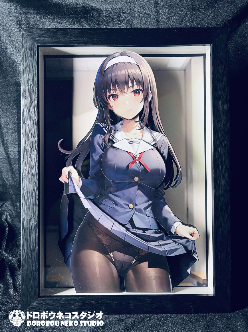 【In stock】DSMG-092 Decorative Painting of Kasumigaoka Utaha-冴えない彼女の育てかた-Dorobou Neko Studio