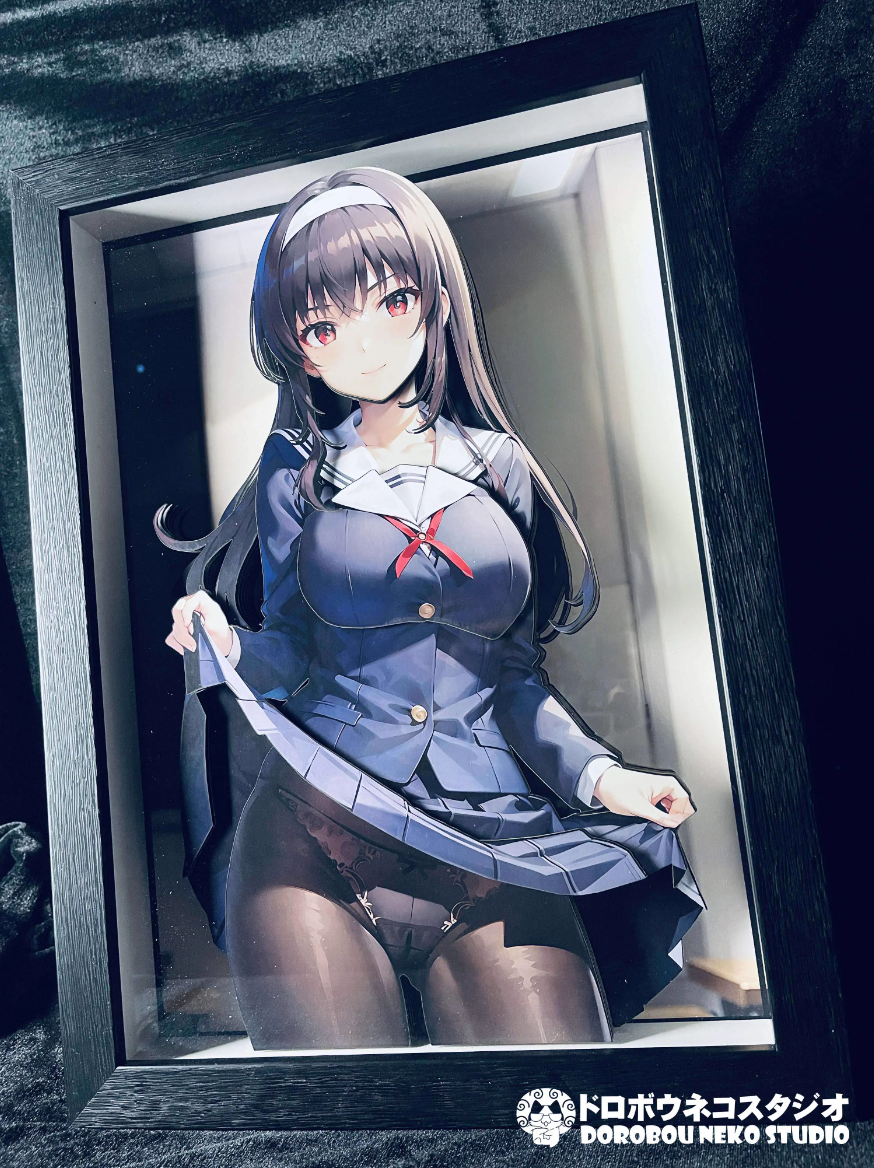 【In stock】DSMG-092 Decorative Painting of Kasumigaoka Utaha-冴えない彼女の育てかた-Dorobou Neko Studio