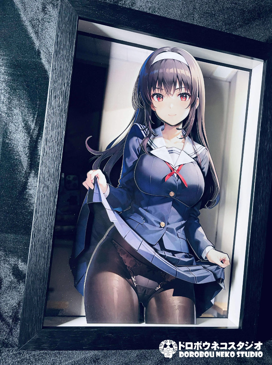 【In stock】DSMG-092 Decorative Painting of Kasumigaoka Utaha-冴えない彼女の育てかた-Dorobou Neko Studio