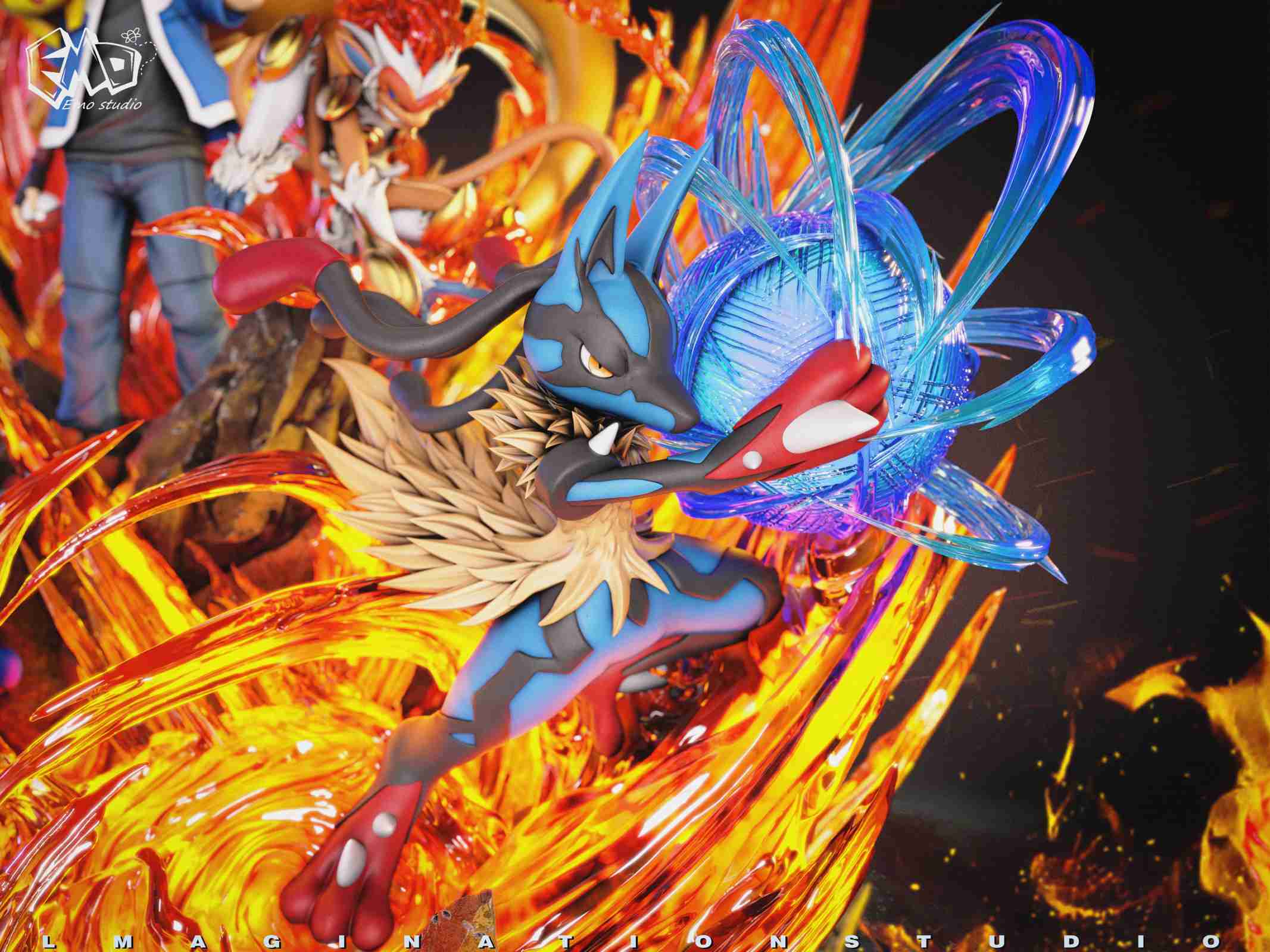 【Sold out】Graduation Statue Series 001 Ash Ketchum with LED-Pokemon-EMO Studio