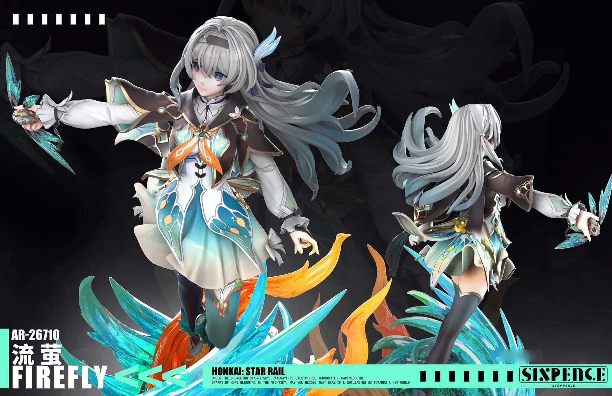 【Pre-sale】1/6 Scale Firefly-Honkai: Star Rail-Six Pence Studio
