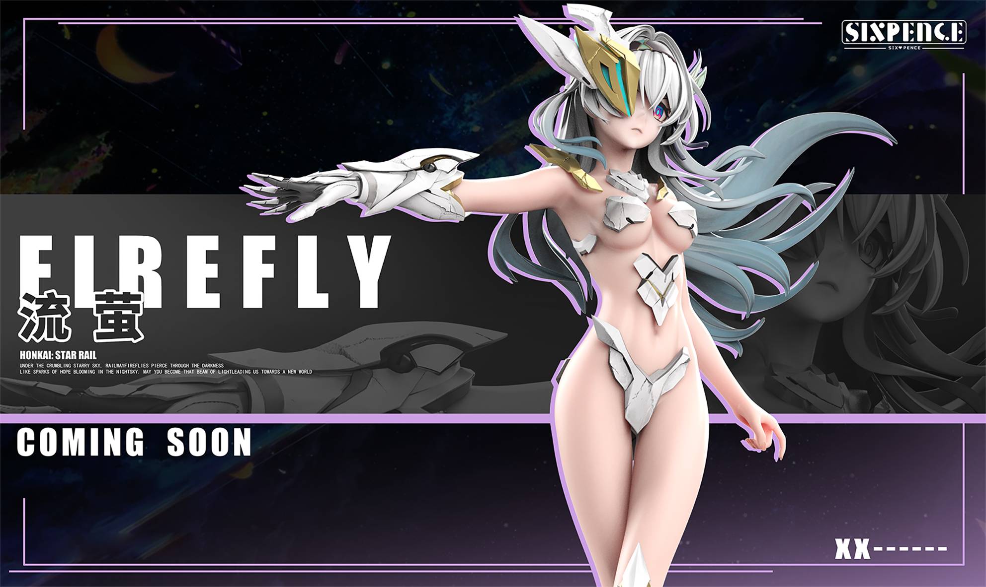 【Pre-sale】1/6 Scale Firefly-Honkai: Star Rail-Six Pence Studio