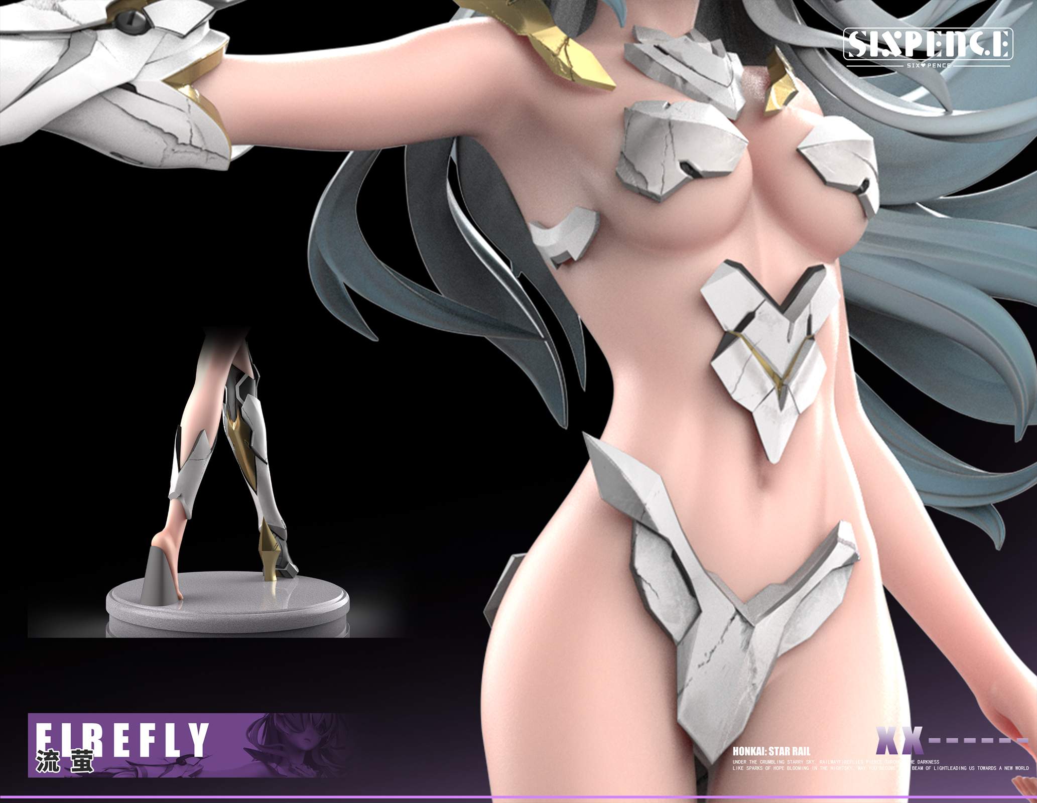 【Pre-sale】1/6 Scale Firefly-Honkai: Star Rail-Six Pence Studio