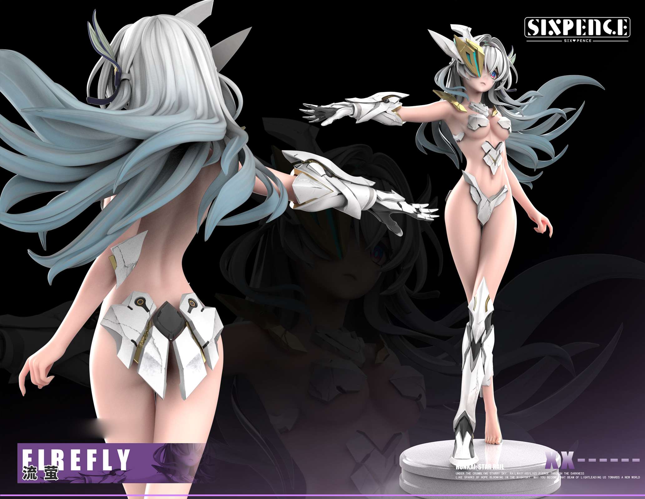 【Pre-sale】1/6 Scale Firefly-Honkai: Star Rail-Six Pence Studio