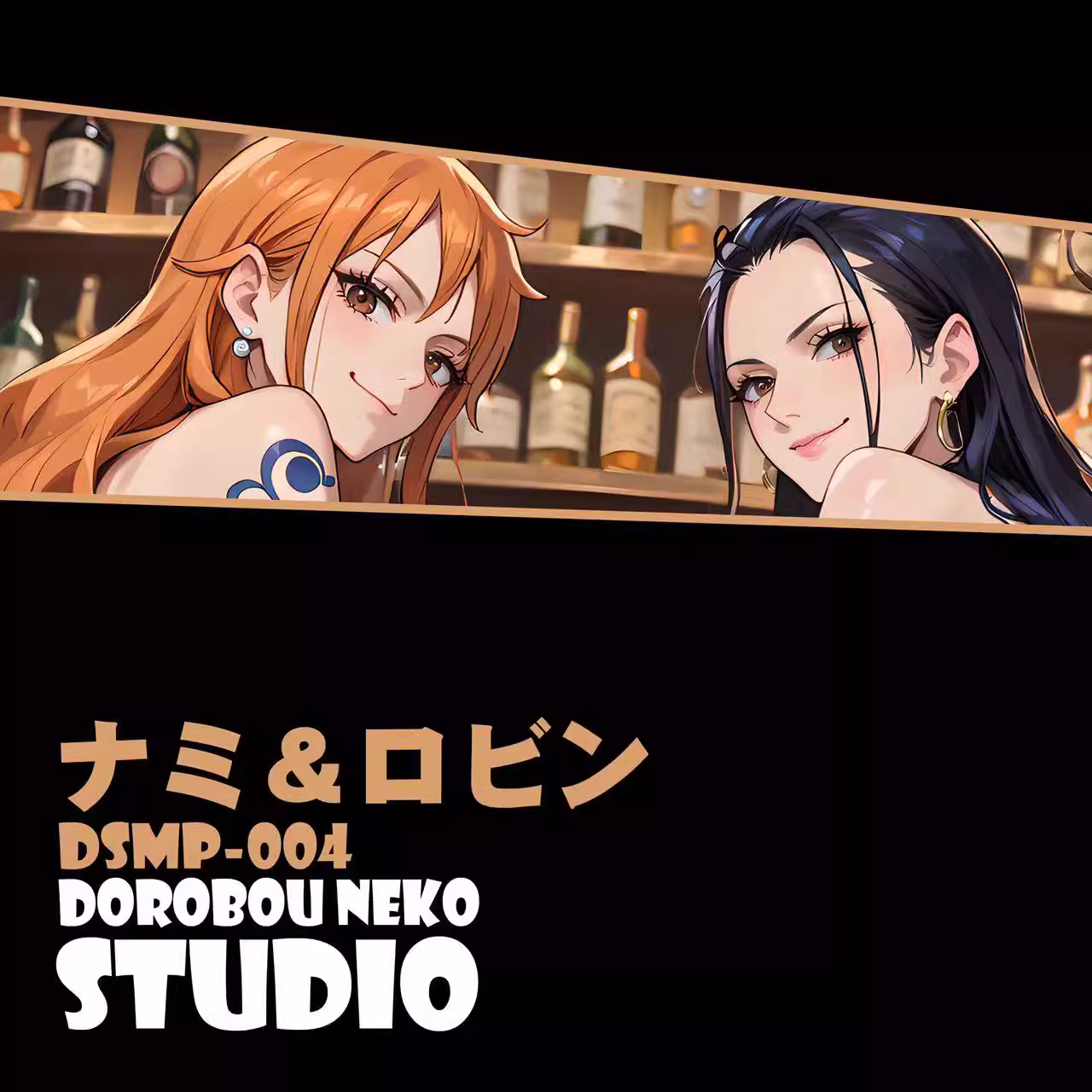 【In stock】DSMP-004 Decorative Painting of Nami & Robin-Dorobou Neko Studio