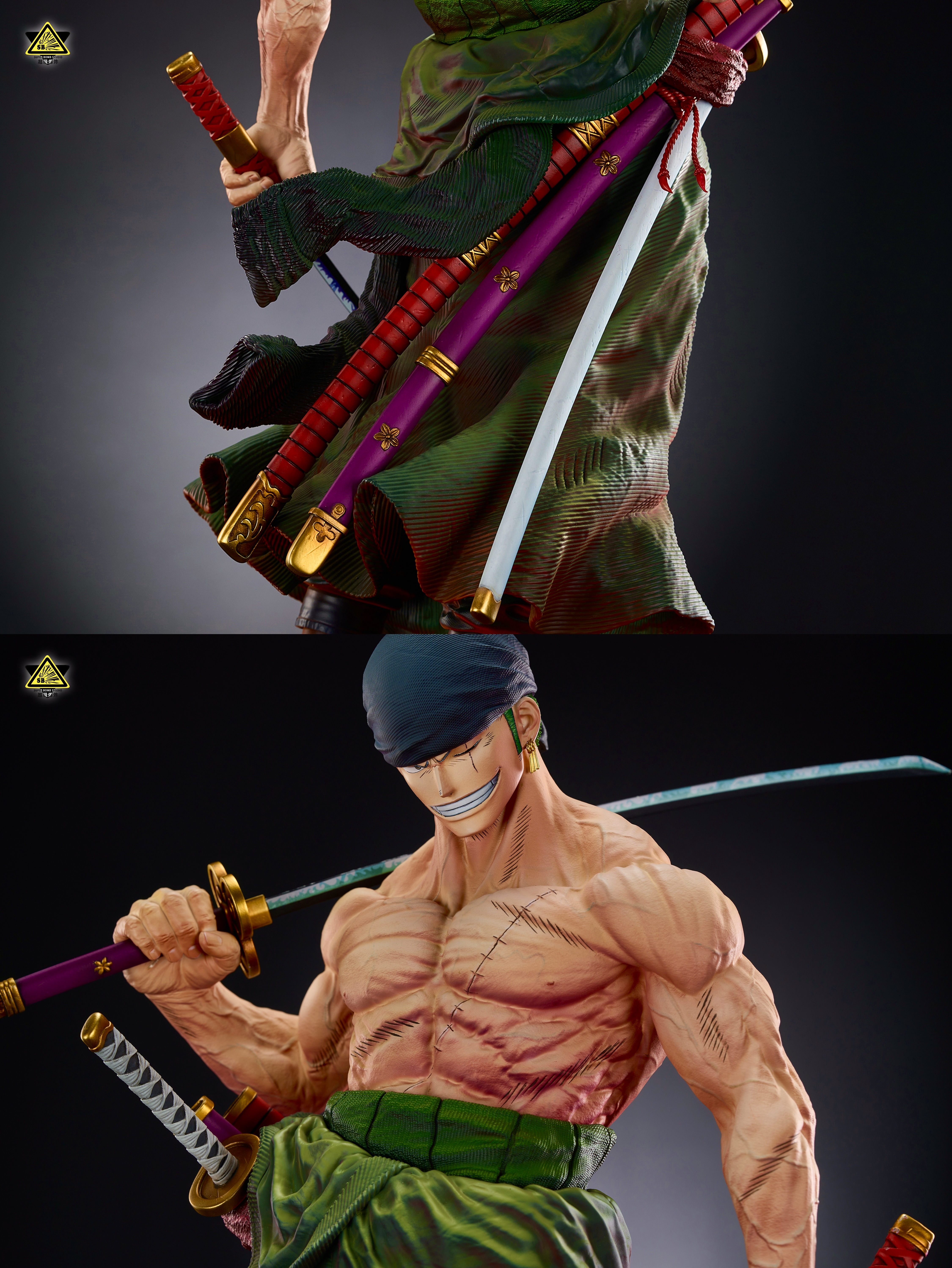 【Sold out】1/4 & POP Scale Standing Zoro-SBS（Super Bomb Studio）