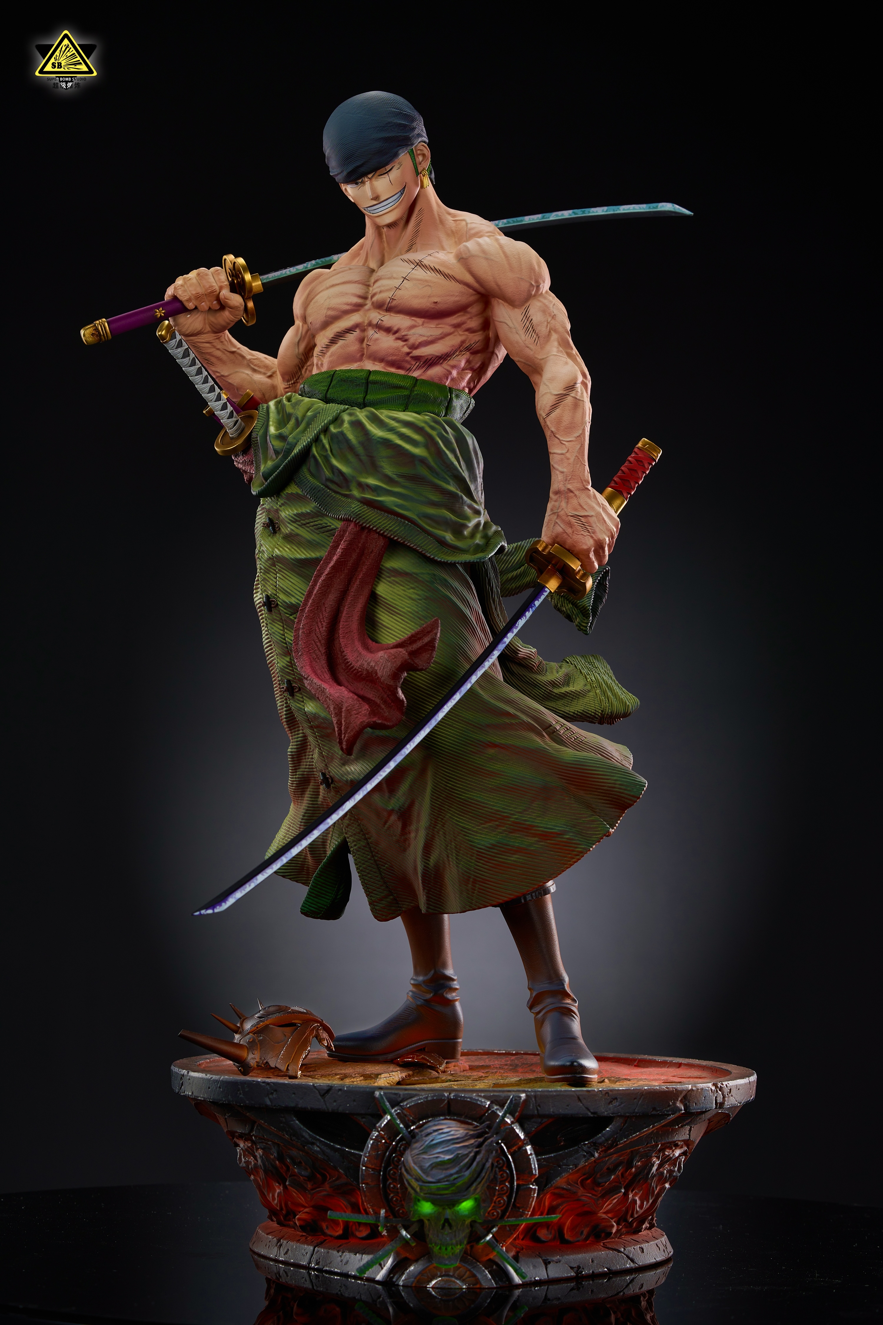 【Sold out】1/4 & POP Scale Standing Zoro-SBS（Super Bomb Studio）