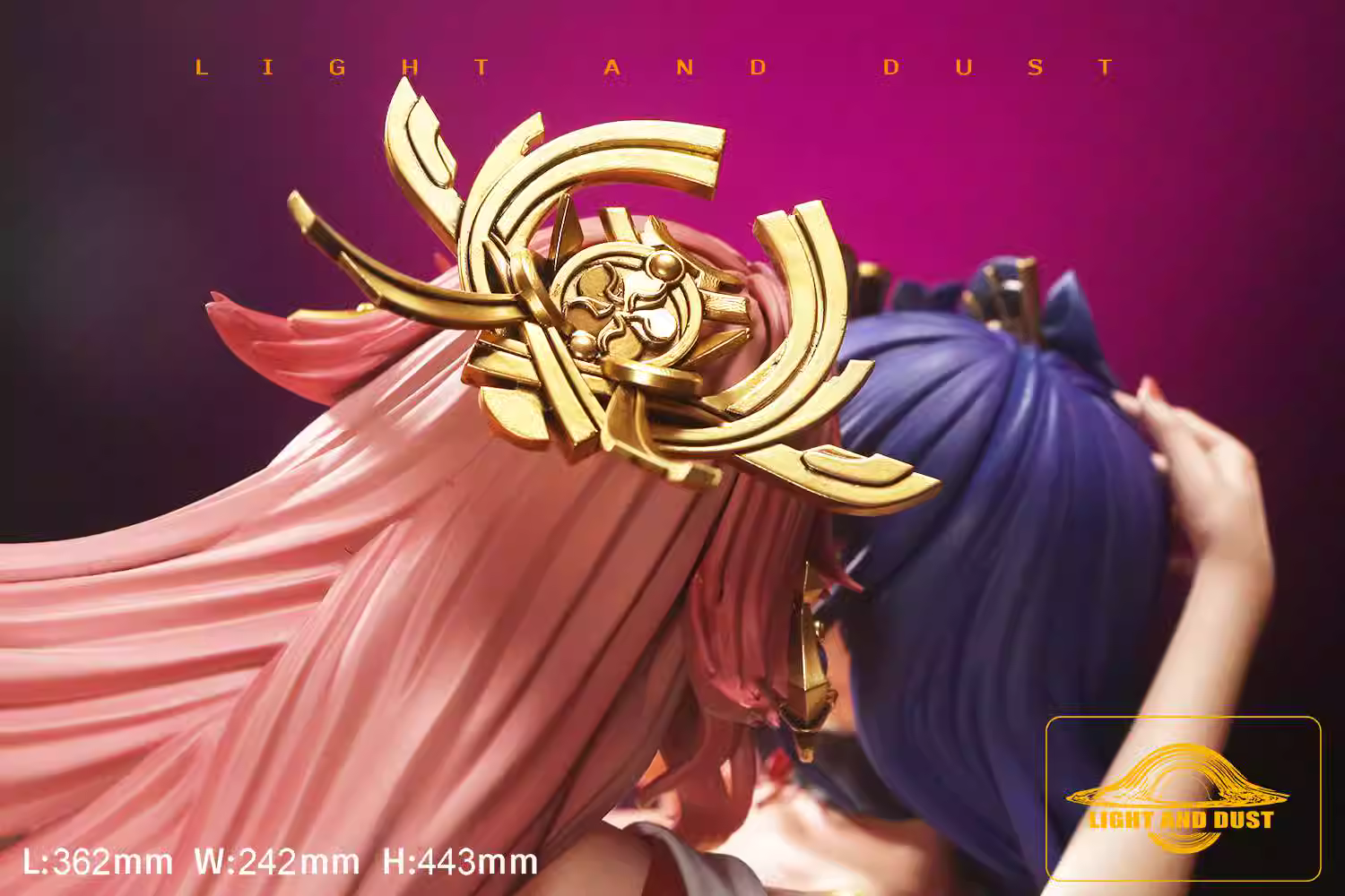 【Pre-sale】1/4 Scale Yao Miko & Raiden Shogun-Genshin Impact-Light and Dust studio