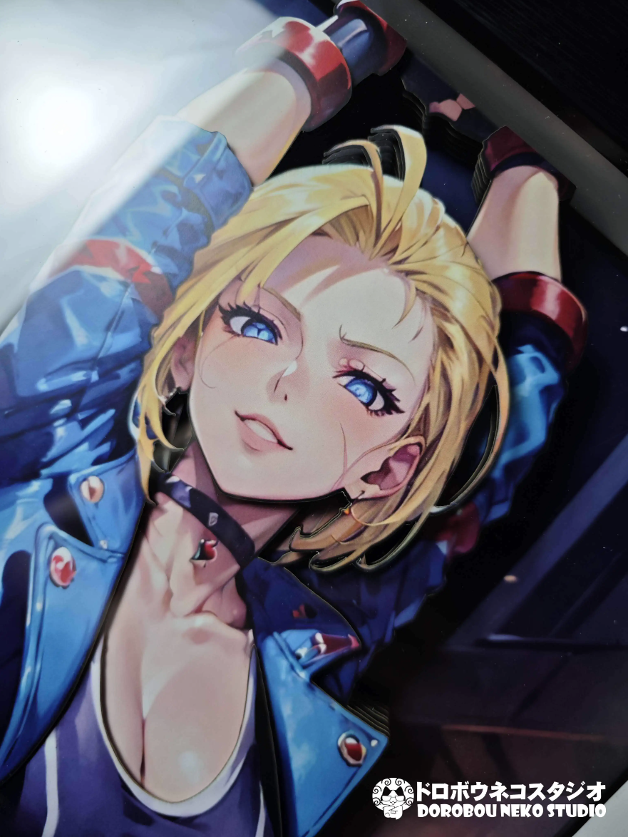 【In stock】DSMG-098 Decorative Painting of Cammy White-Street Fighter(SF)-Dorobou Neko Studio