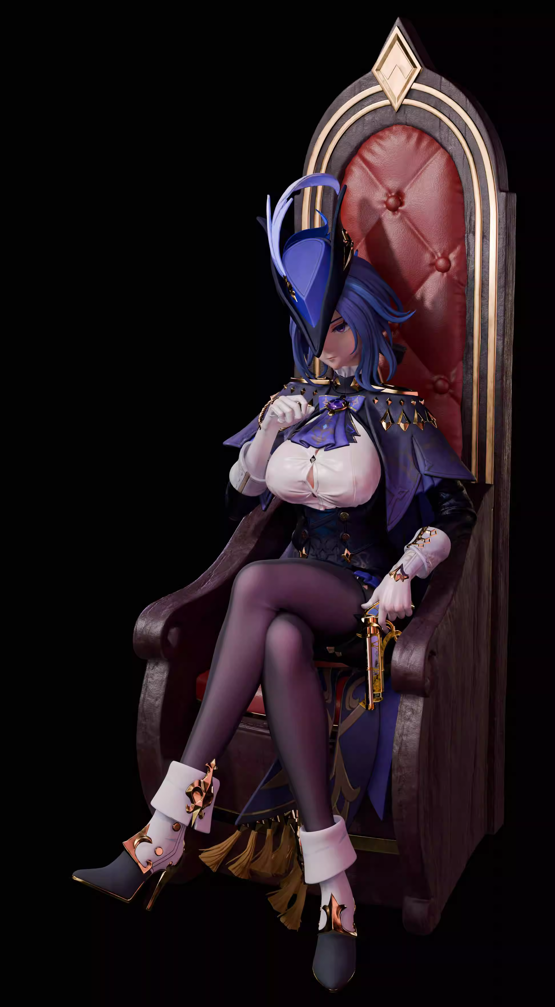 【Sold out】1/6 Scale Clorinde-Genshin Impact-MiYin Studio