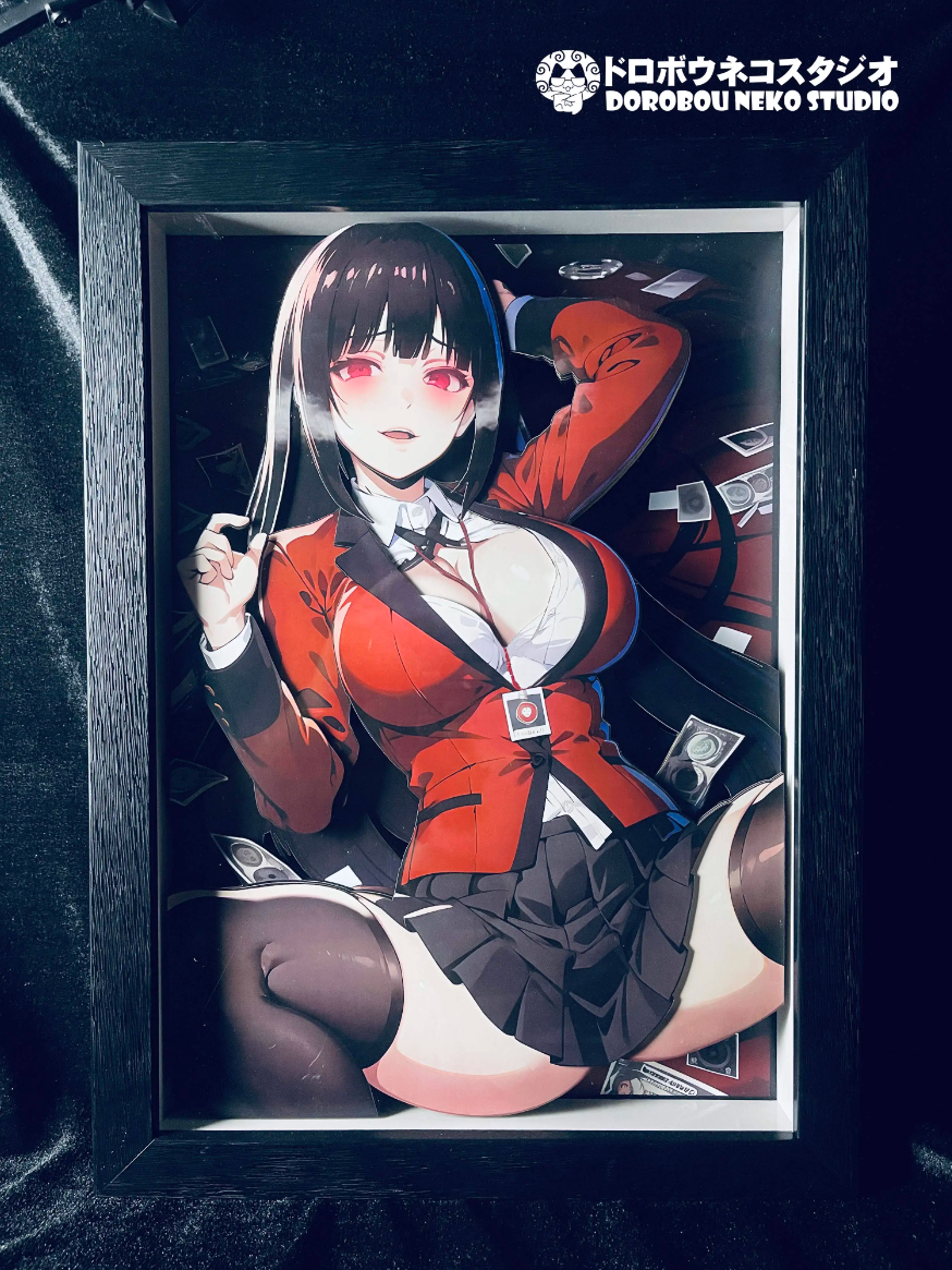 【In stock】DSMG-099 Decorative Painting of Jabami Yumeko-賭ケグルイ-Dorobou Neko Studio