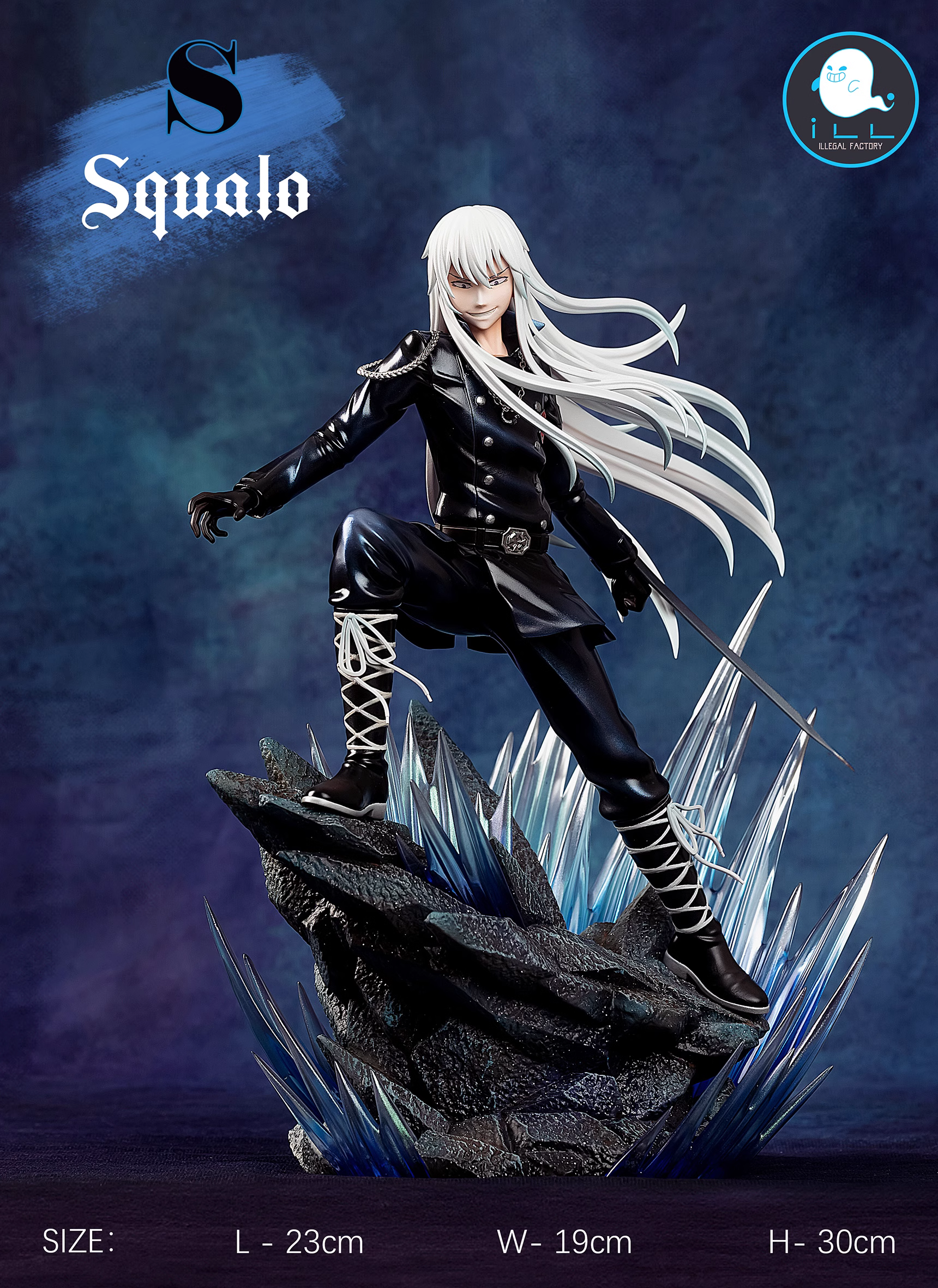 【Pre-sale】Yamamoto Takeshi & Superbia·Squalo-HITMAN REBORN!-ILL Factory Studio