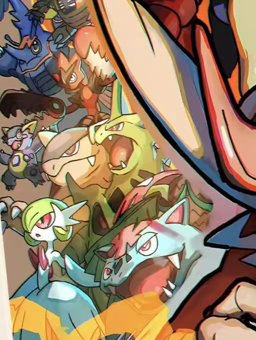 【Pre-sale】Decorative Painting of Pokemon xy-XingKong Studio