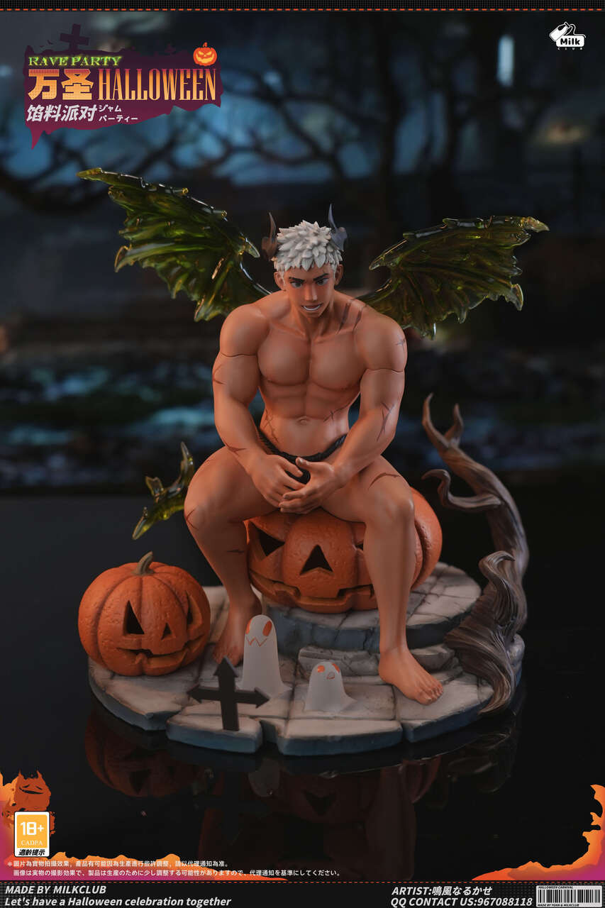 【Sold out】Halloween ‘QingJiao' with LED-Original Design-Milk Club Studio x YGNN Studio