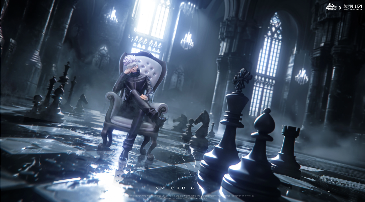 【Pre-sale】1/6 Scale Gojo-Black & Niuzi Studios