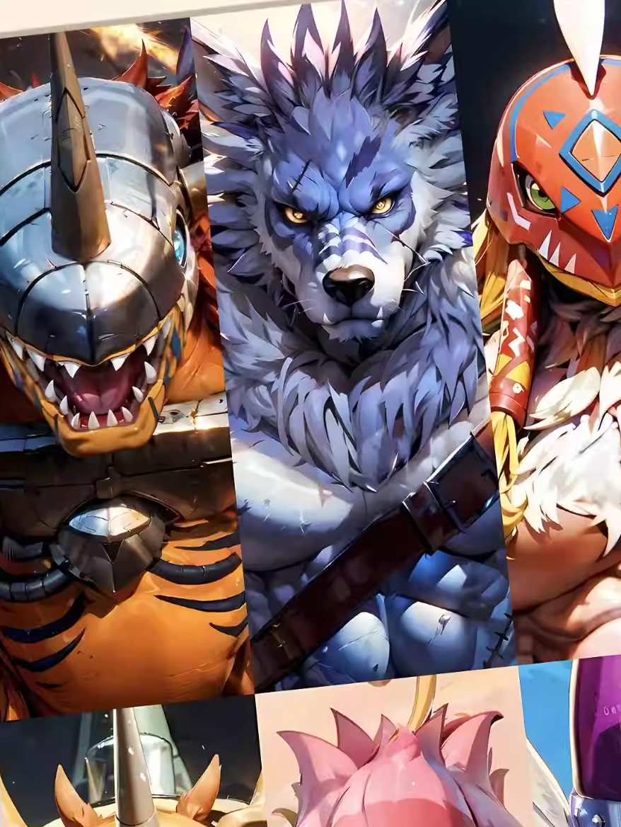 【Pre-sale】Decorative Painting of Digitmon Adventure-XingKong Studio