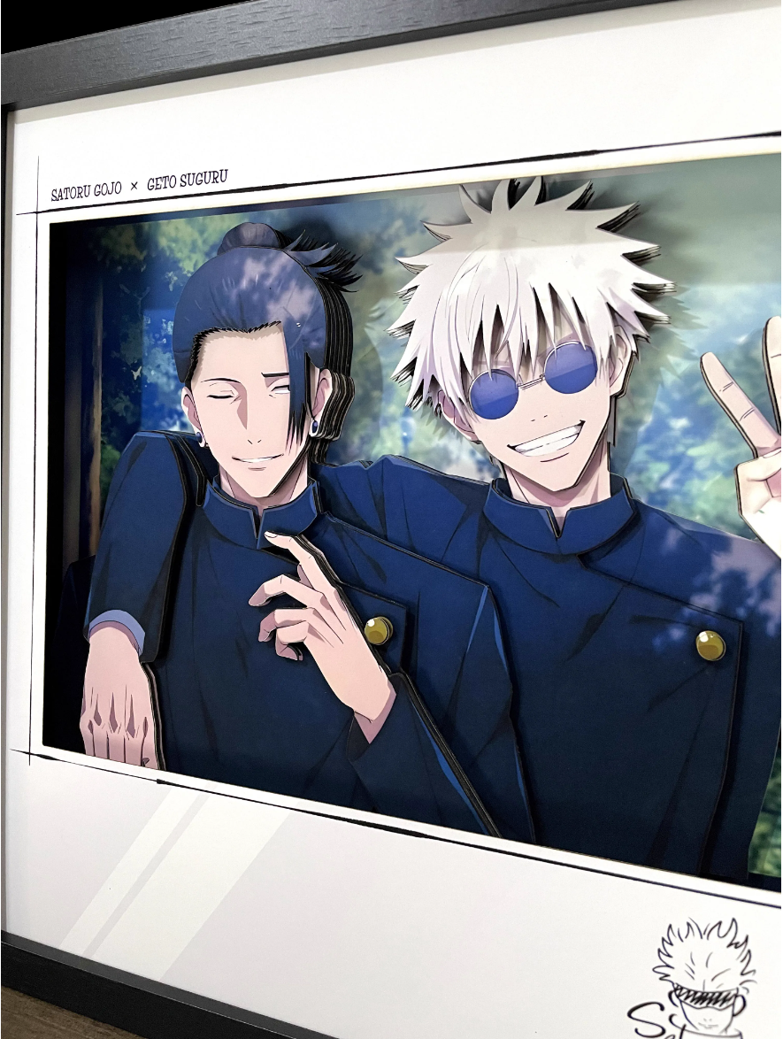 【In stock】Decorative Painting of Gojo & Geto-MOMO Studio